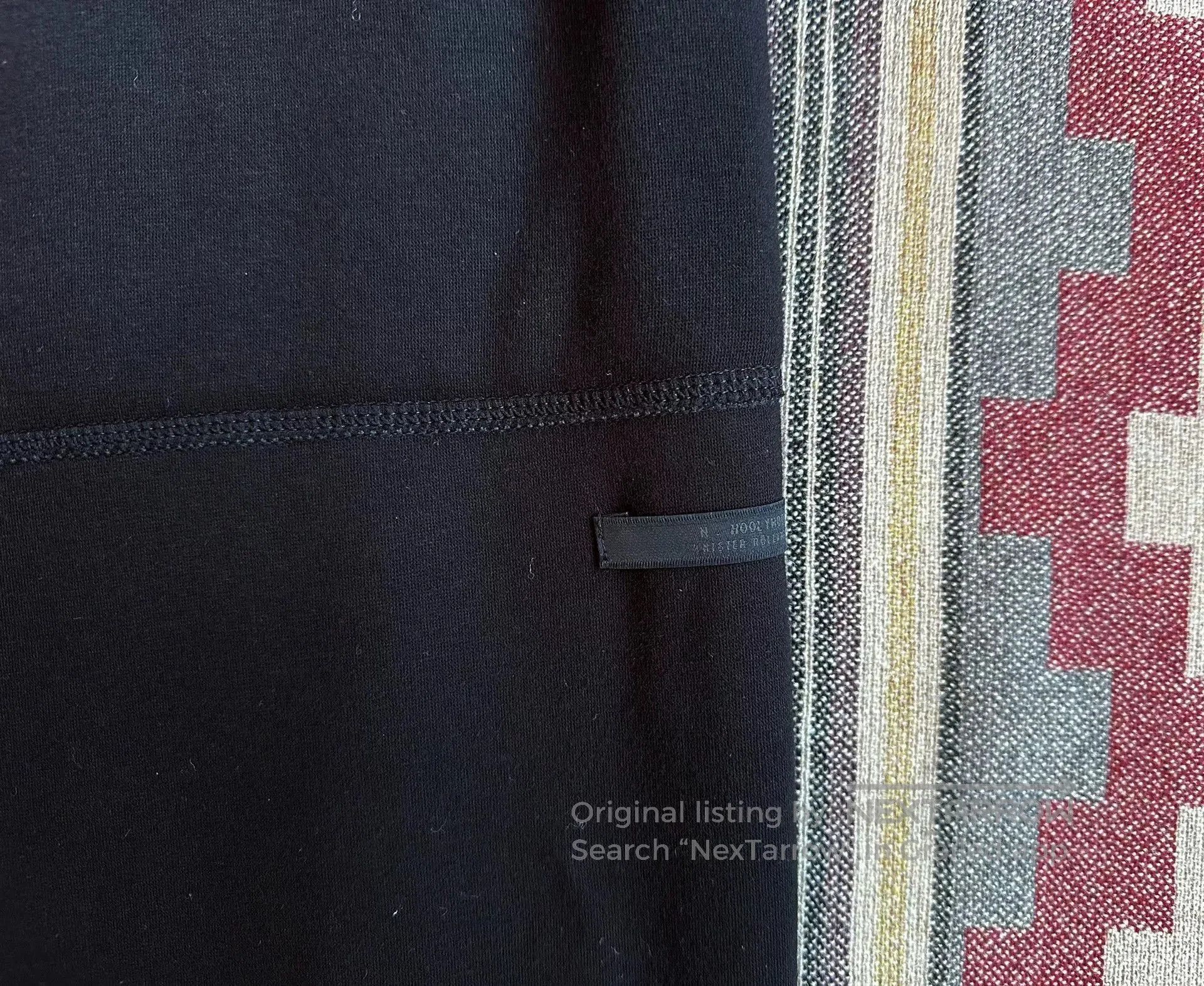 N.Hoolywood n.hoolywood black track pants for men. Size US 40 / EU 56 - 5 Thumbnail