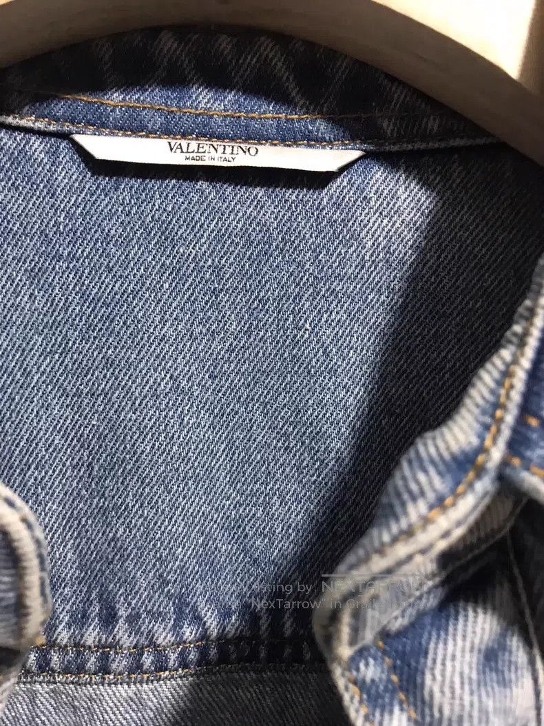 Valentino Valentino Classic logo denim jacket Size US S / EU 44-46 / 1 - 5 Thumbnail