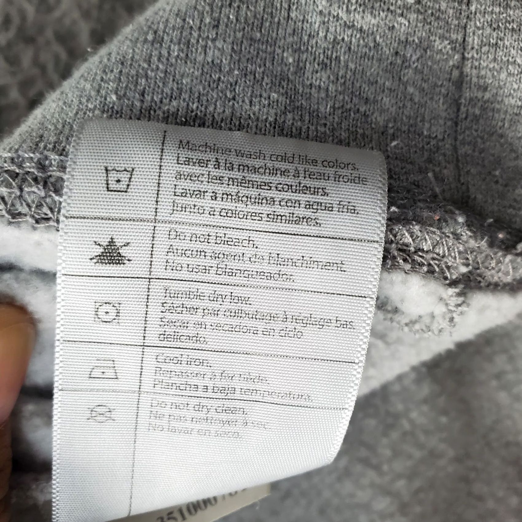 Carhartt Carhartt Mens 3XL Sweatshirt Gray Heather Fleece Lined Crew Neck Pullover Loose Fit Size US XXL / EU 58 / 5 - 8 Thumbnail