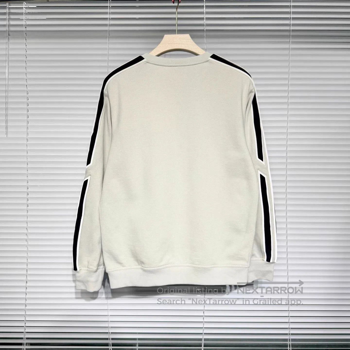 Hermes Gray Striped Long Sleeve Sweatshirt Size M. Size US M / EU 48-50 / 2 - 2 Thumbnail