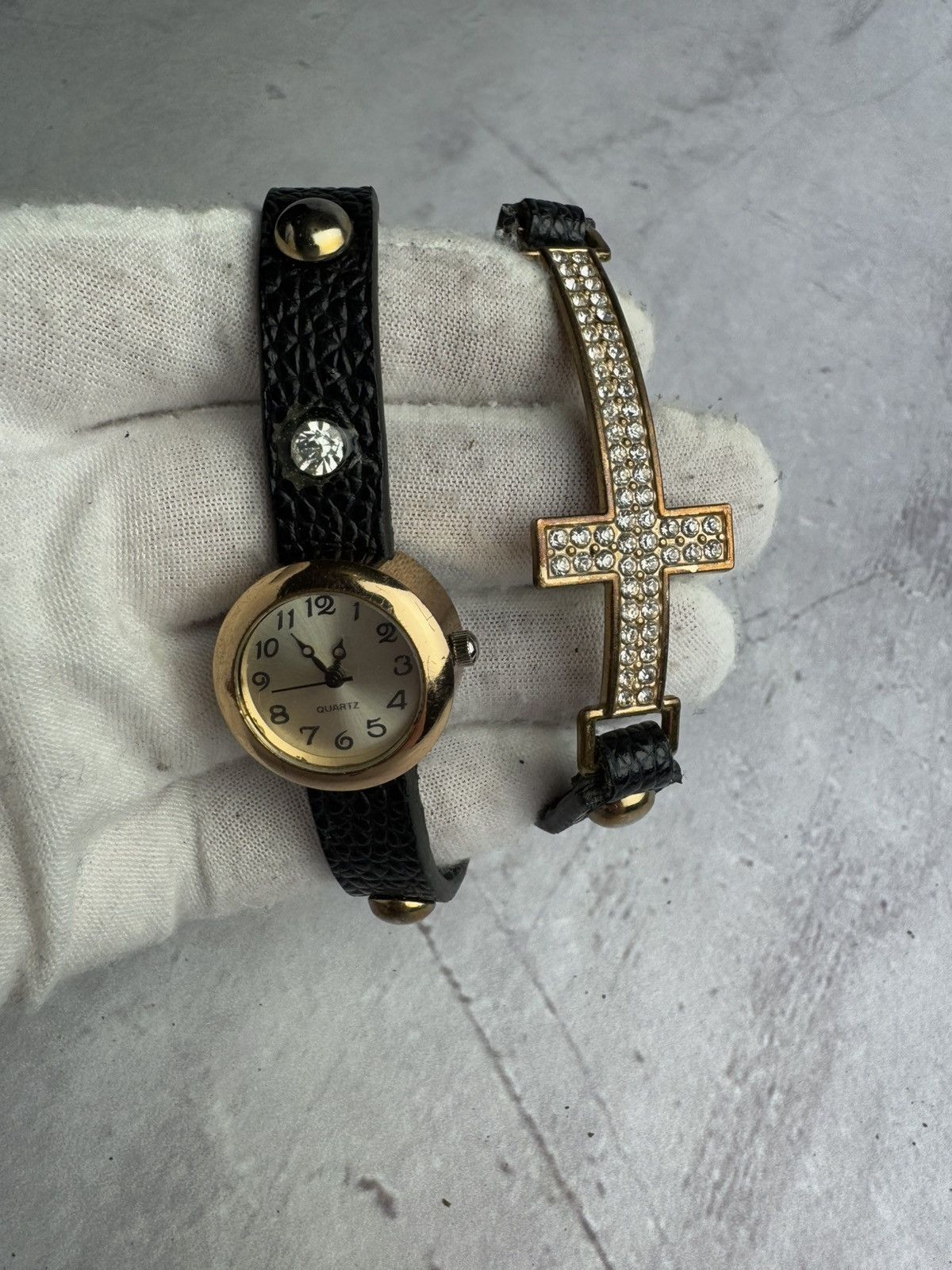 Hysteric Glamour × Vintage Vintage Futuristic Watch Braclet a Cross Size ONE SIZE - 2 Thumbnail