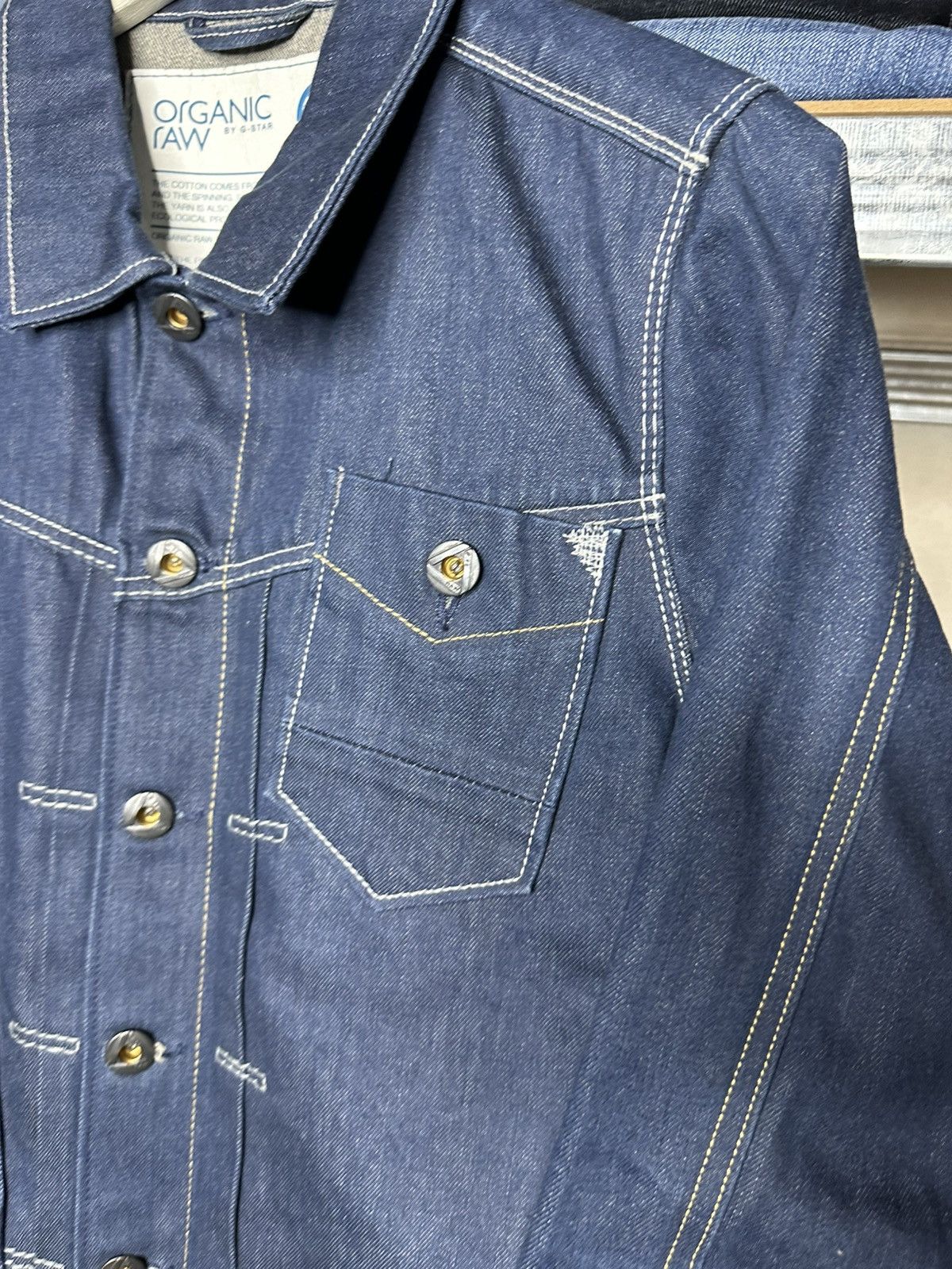 G-Star G Star Raw Denim Biker Jeans Cargo Jacket Size US M / EU 48-50 / 2 - 3 Thumbnail