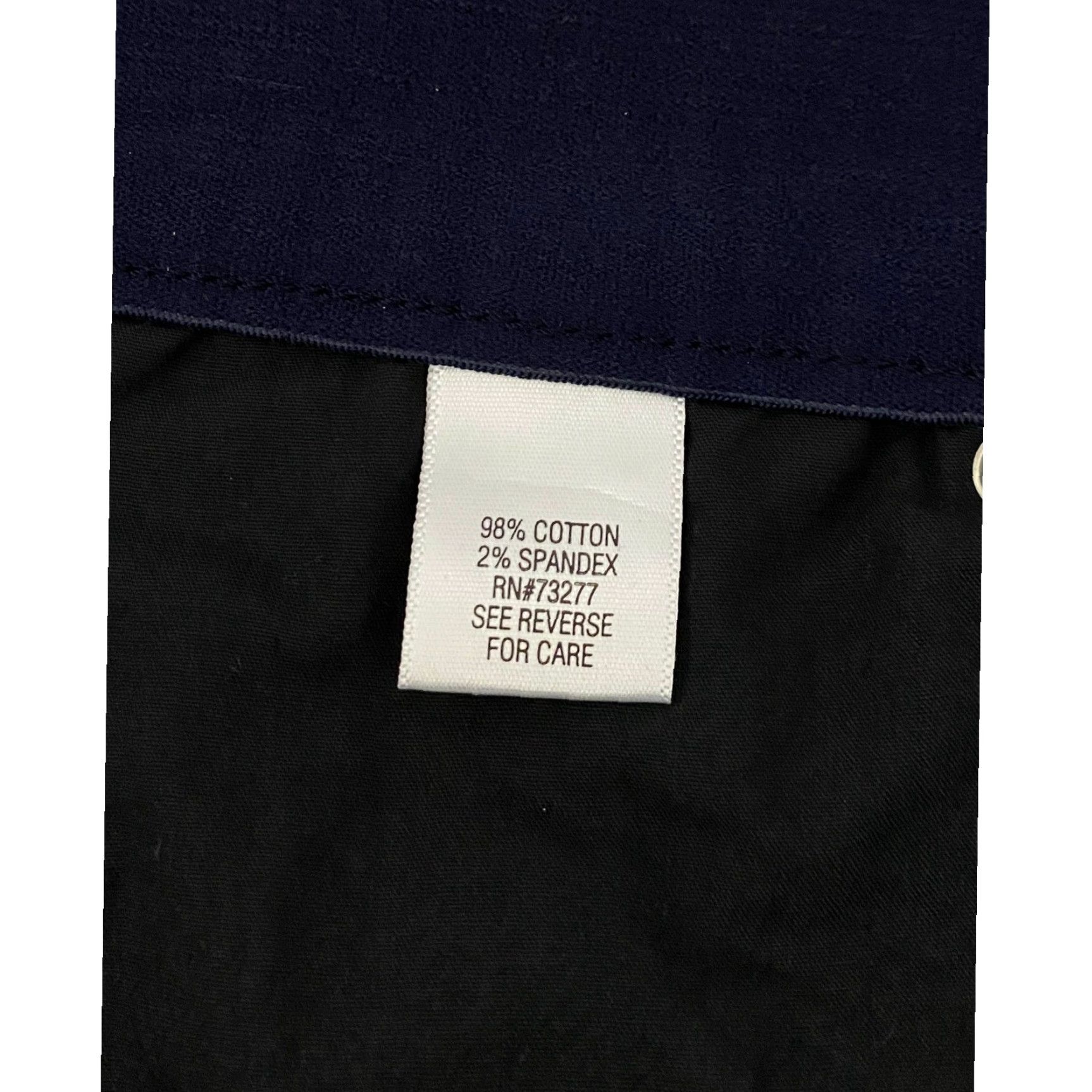 Croft & Barrow Croft & Barrow Corduroy Pants Navy Blue Women Straight Leg Size 12 A Size 34" / US 12 / IT 48 - 4 Thumbnail