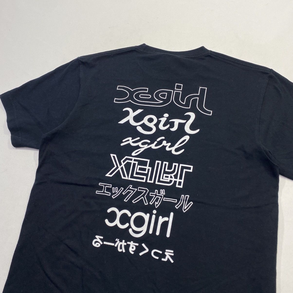 Japanese Brand X-girl T-Shirt Size US L / EU 52-54 / 3 - 3 Thumbnail