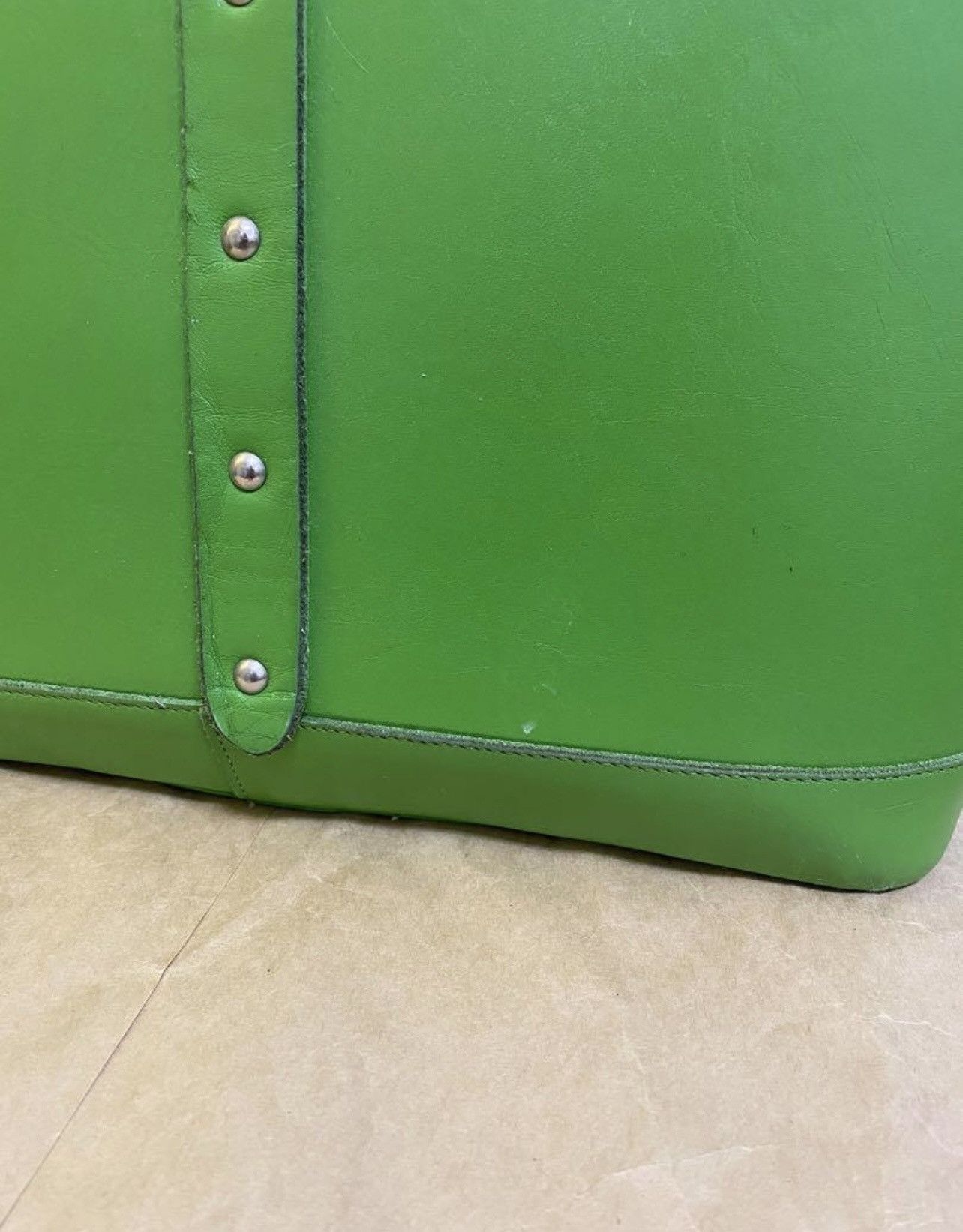 Comme des Garcons 🔥 Vintage Comme des Garçons green leather bag Size ONE SIZE - 5 Thumbnail