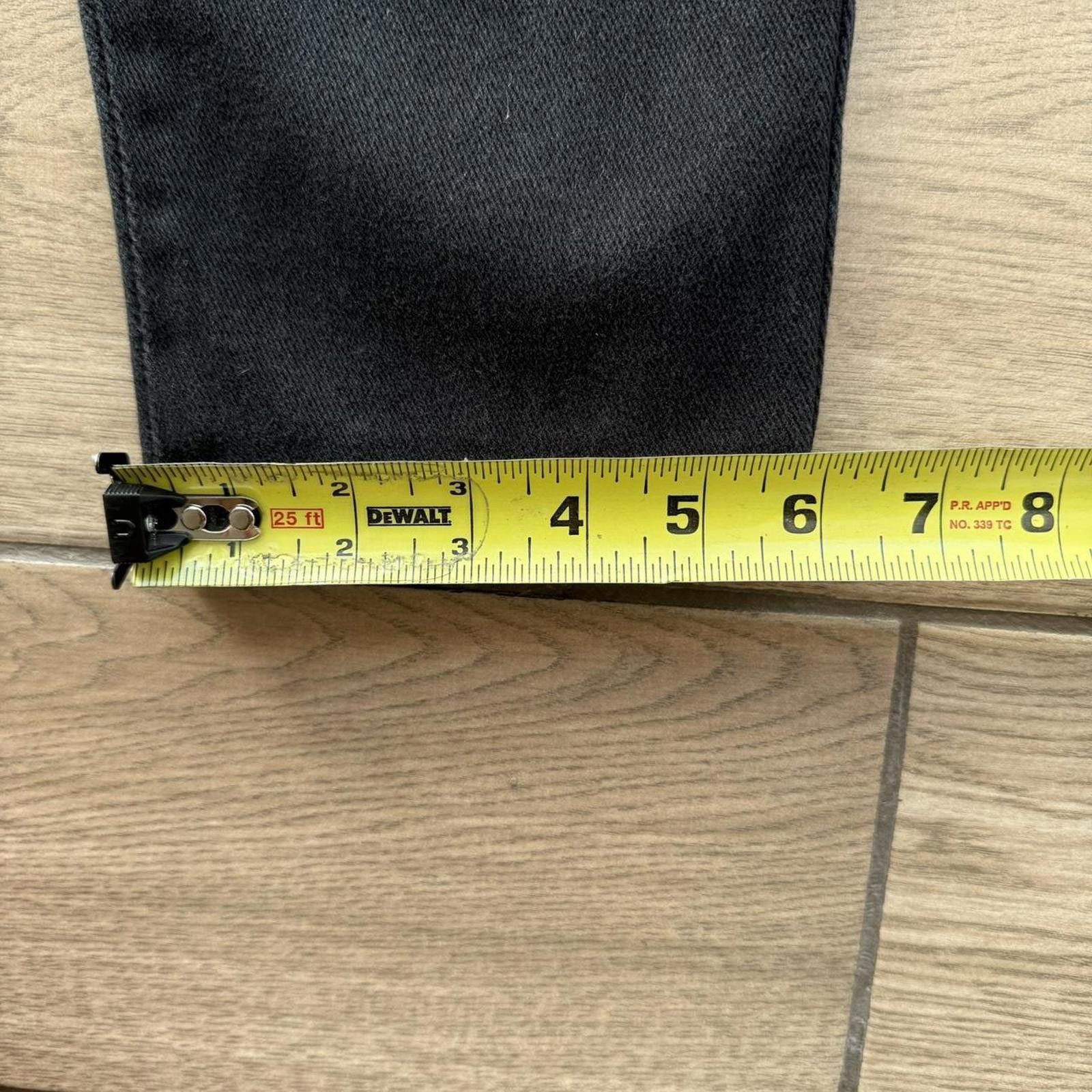 Versace Y2K Versace Black Denim Straight Baggy Jeans Size US 28 / EU 44 - 8 Thumbnail