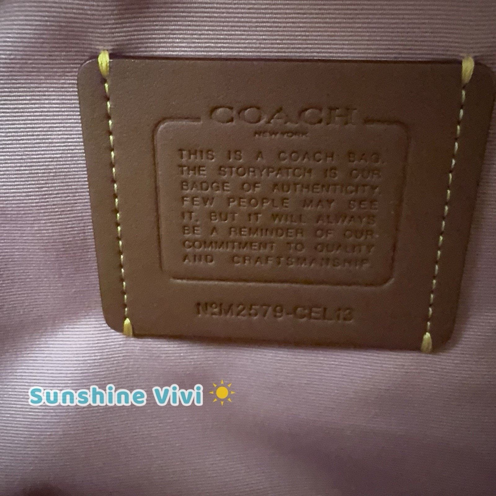 Coach NWT COACH Erin Shoulder Bag With Charms CEL13 in powder pink Size ONE SIZE - 9 Thumbnail