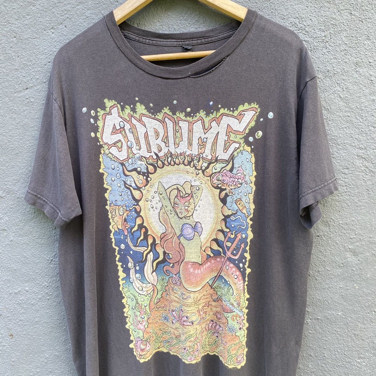 Band Tees Thrashed Faded Sublime 2018 Band Tee Size US L / EU 52-54 / 3 - 2 Thumbnail