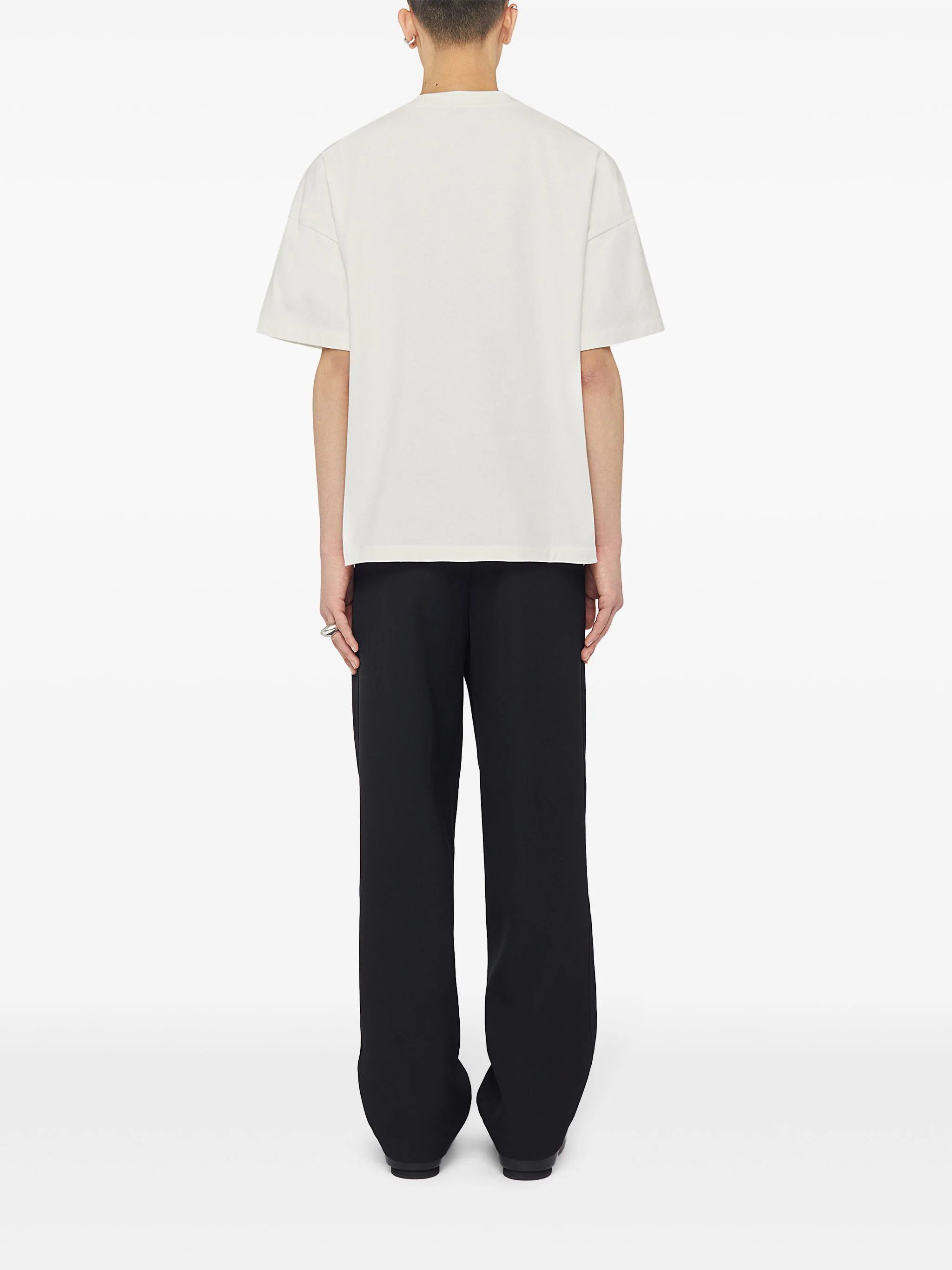 Jil Sander o1s22i1n1024 Wool Gabardine Trouser in Black Size US 30 / EU 46 - 3 Thumbnail
