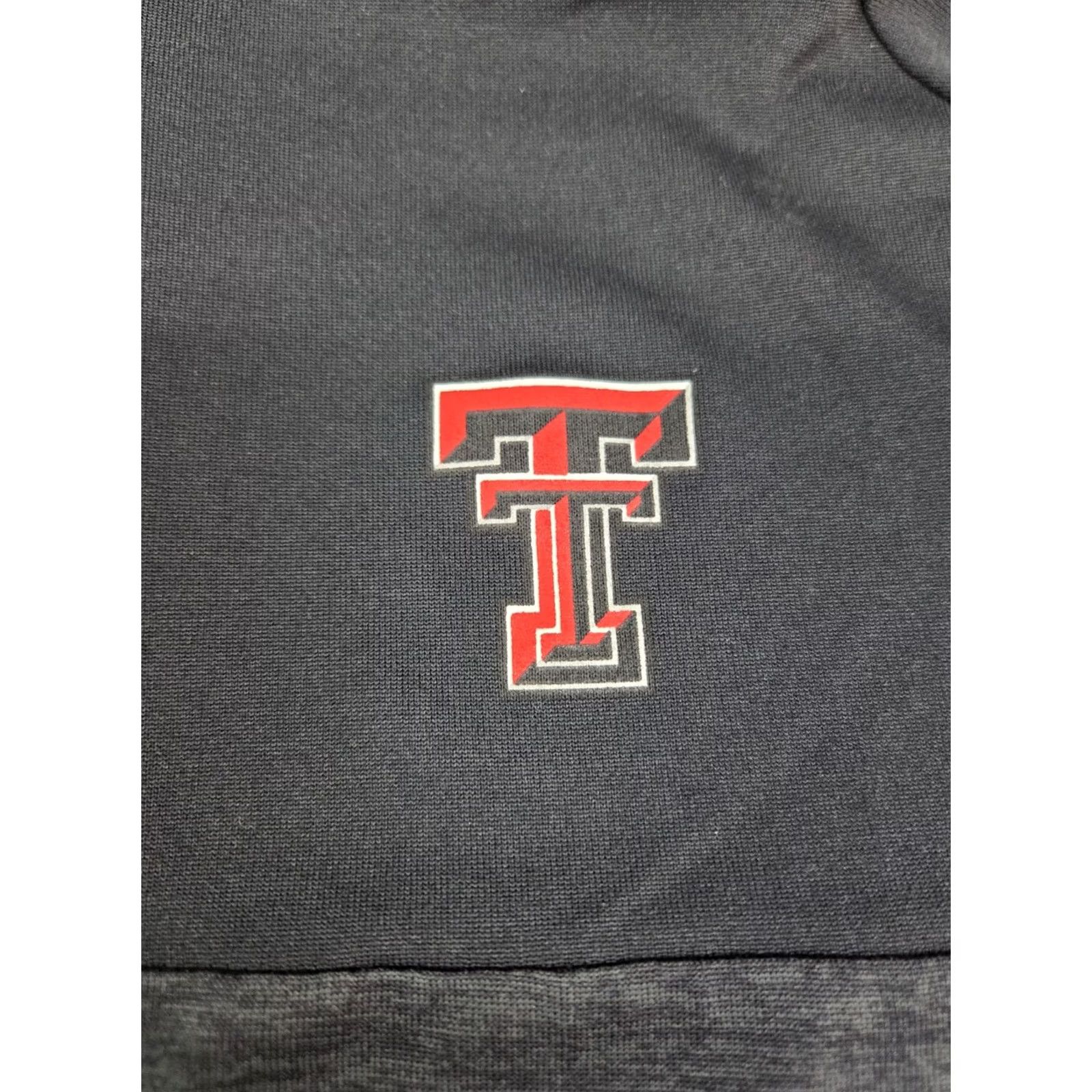 Under Armour Under Armour HeatGear Texas Tech Men's Short Sleeve 1/4 Zip Shirt L Black Size US L / EU 52-54 / 3 - 5 Thumbnail