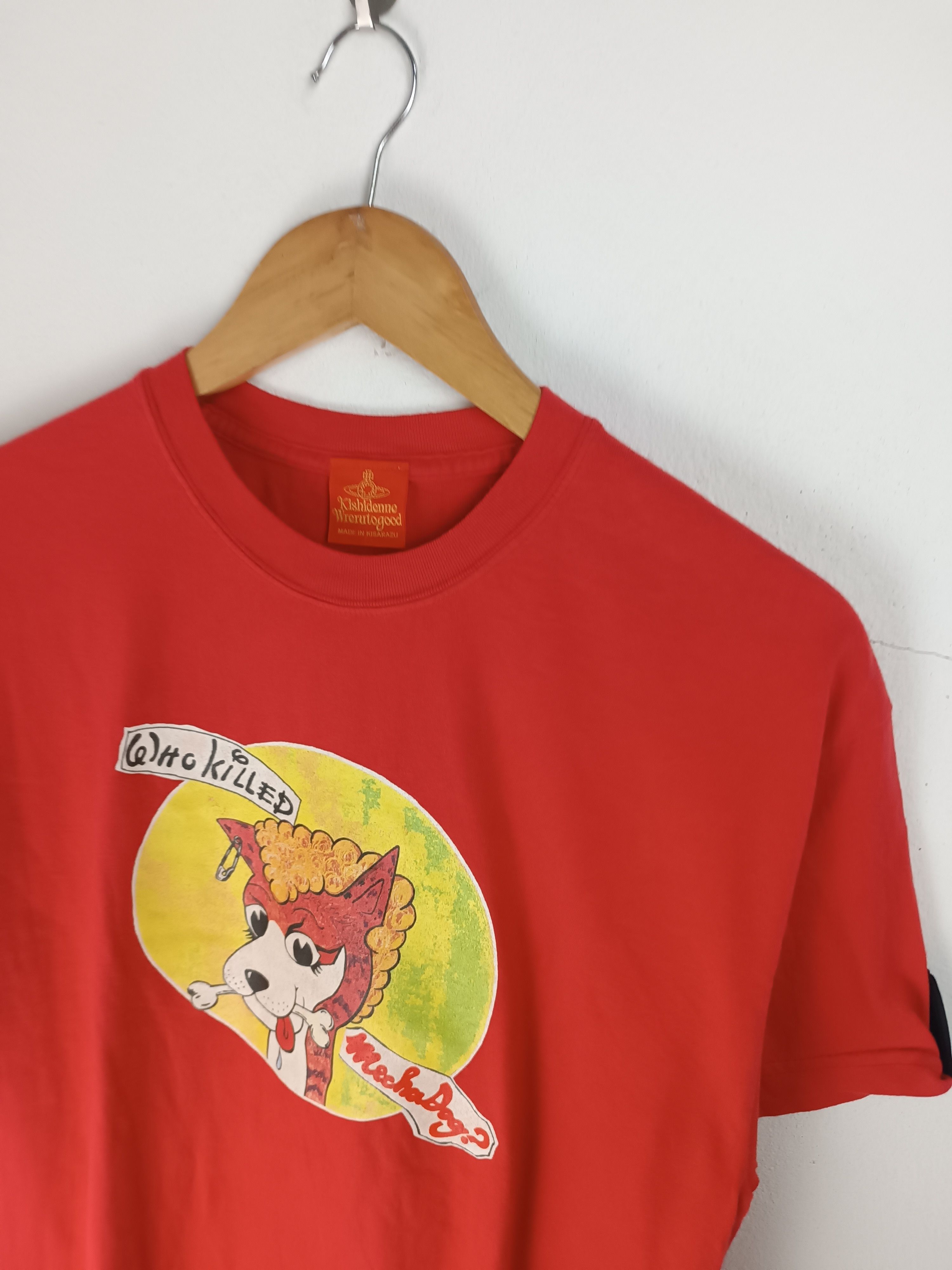 Japanese Brand VINTAGE KISHIDENNE WRERUTOGOOD WHO KILL BAMBI SEX PISTOLS Ts Size US M / EU 48-50 / 2 - 11 Thumbnail