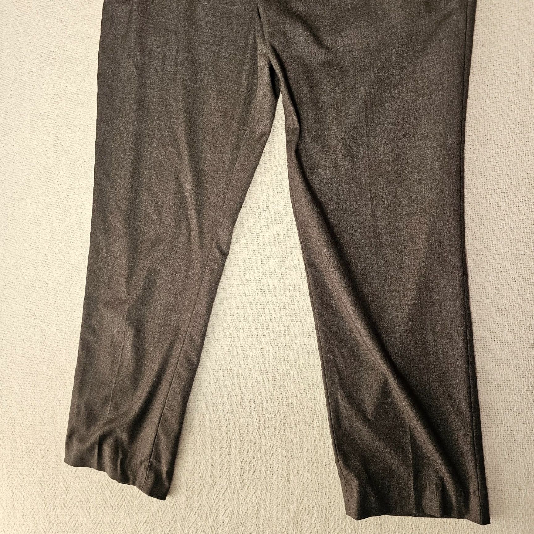 Perry Ellis Perry Ellis Pants Mens 34 x 29 Portfolio Slim Fit Dress Slacks Stretch Gray Portfolio Slim Fit Dress Slacks Brown? Wait. Size US 34 / EU 50 - 2 Thumbnail