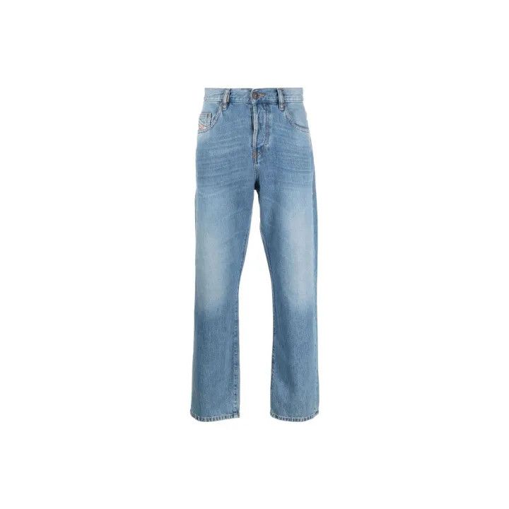 Diesel Diesel Blue Straight Leg Denim Pants 0079 Size US 36 / EU 52 - 1 Thumbnail