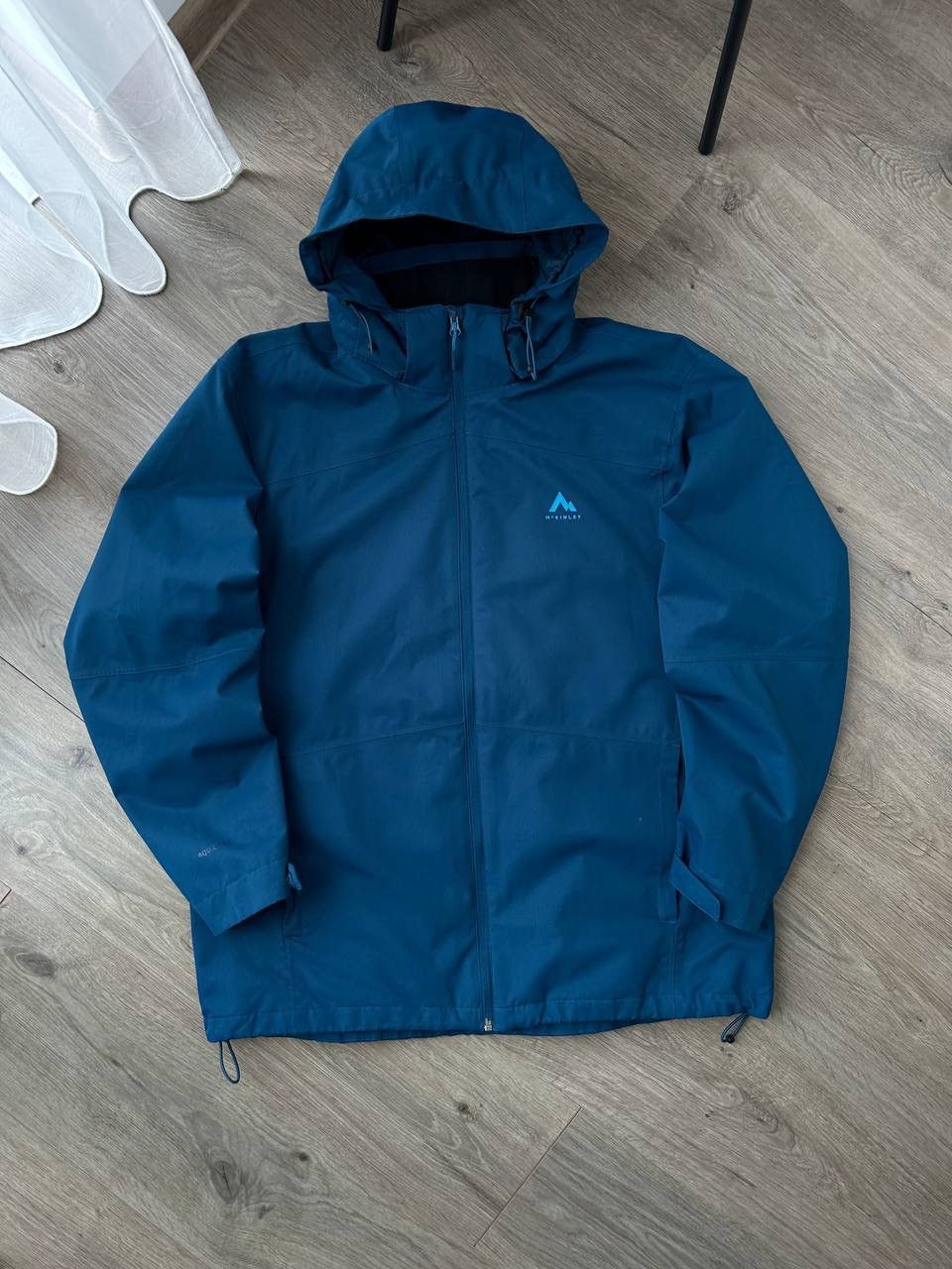 McKinlays McKINLEY Aquamax Waterproof Hooded Jacket Blue Size US XXL / EU 58 / 5 - 1 Thumbnail