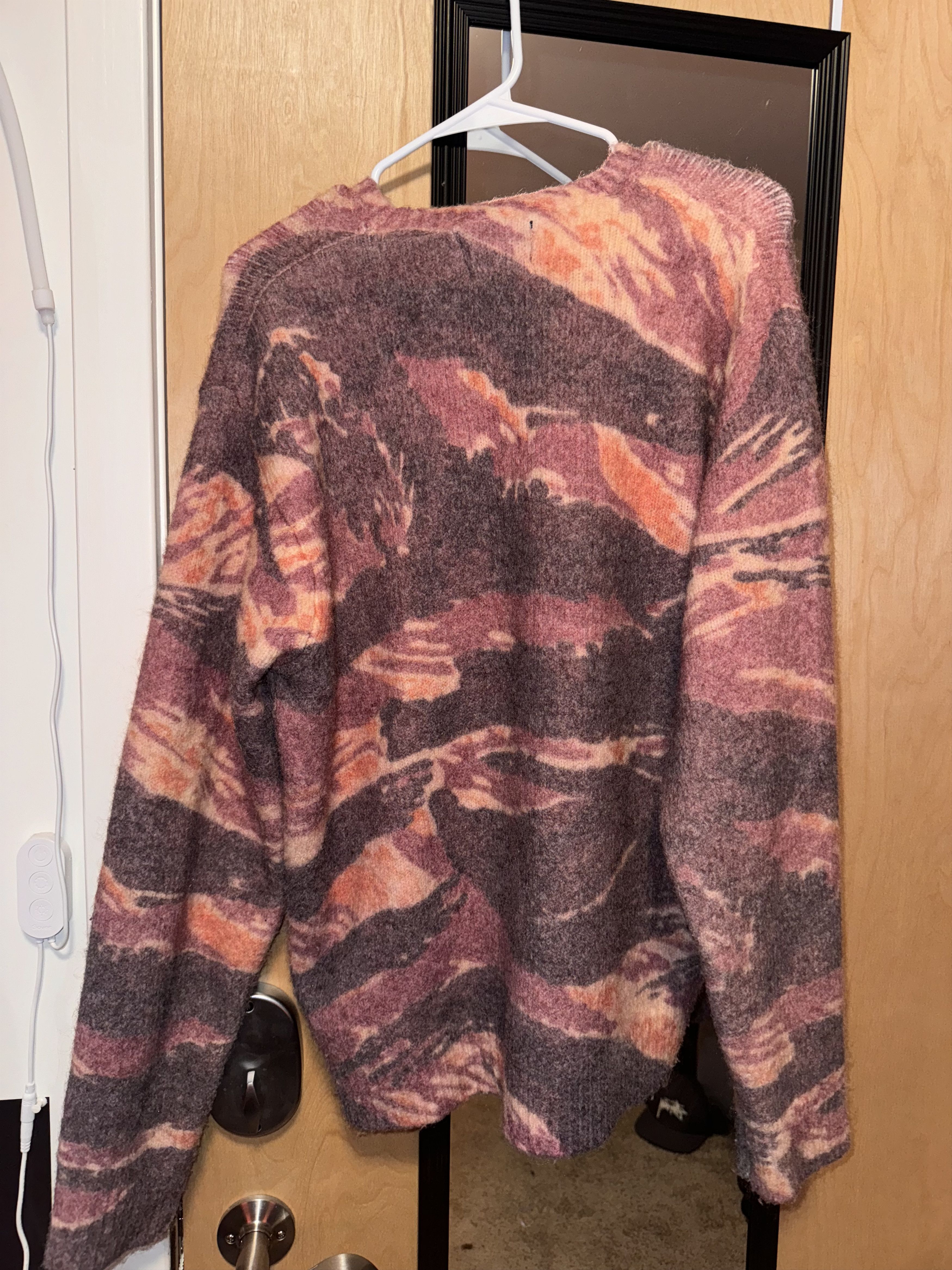 Stussy Stussy x Lucien Smith Tigris Print Sweater Mohair Size US M / EU 48-50 / 2 - 4 Thumbnail