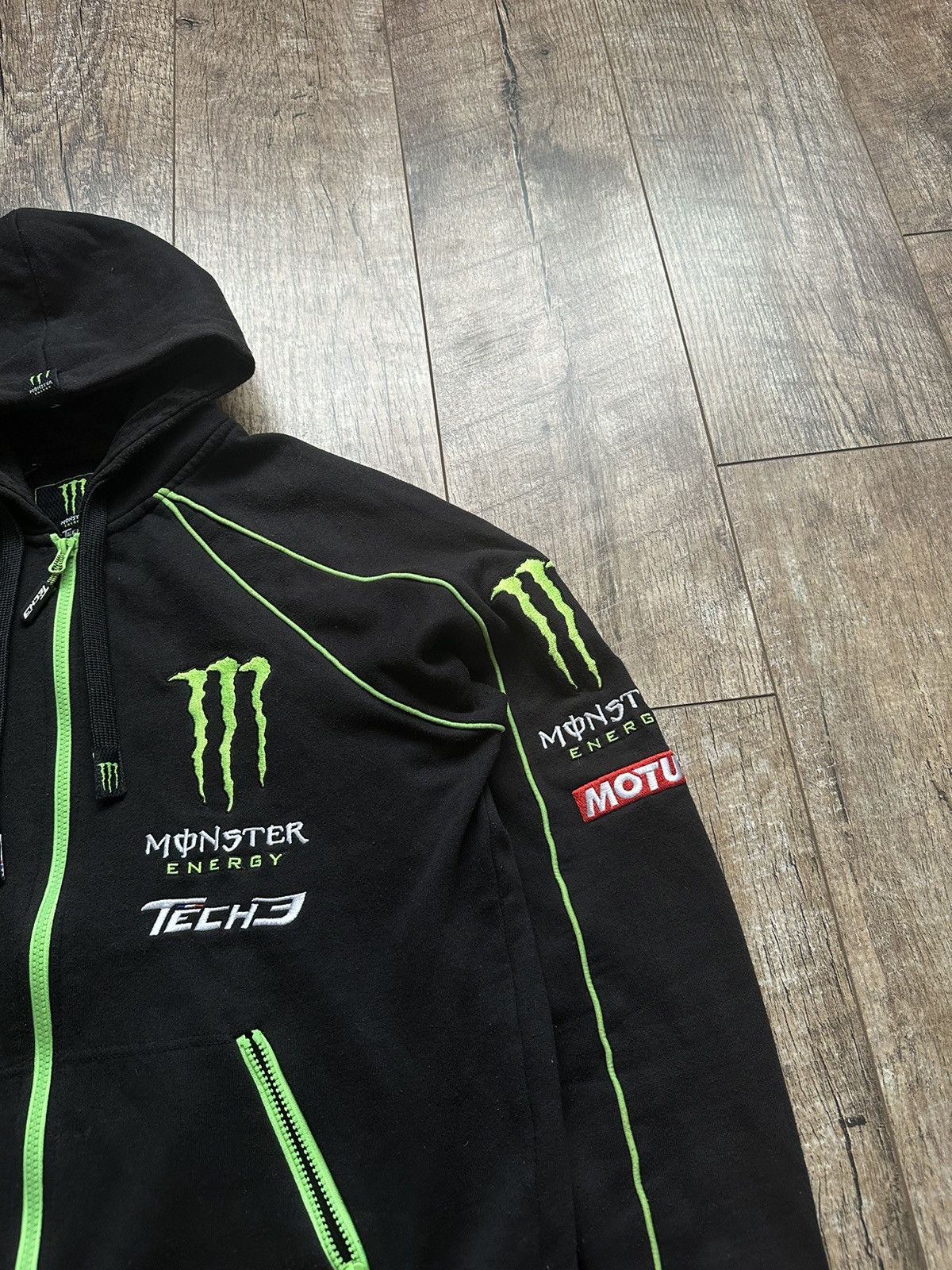 Monster Energy Tech Bridgestone Racing Zip Hoodie
