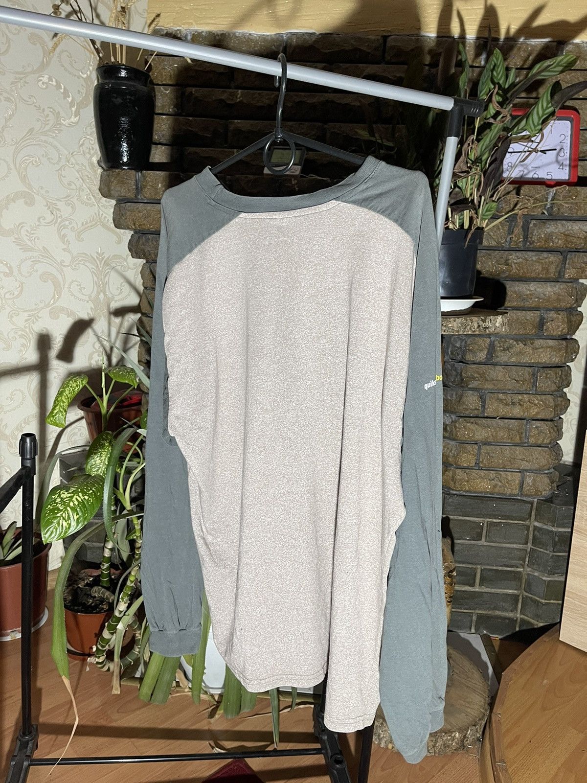 Quiksilver × Vintage Vintage 90s Quiksilver center logo longsleeve Size US L / EU 52-54 / 3 - 2 Thumbnail
