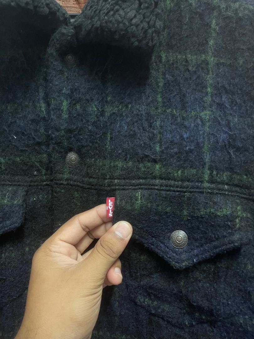 Levi's Levi's Navy Vintage Fit Sherpa Jacket Size US M / EU 48-50 / 2 - 11 Thumbnail