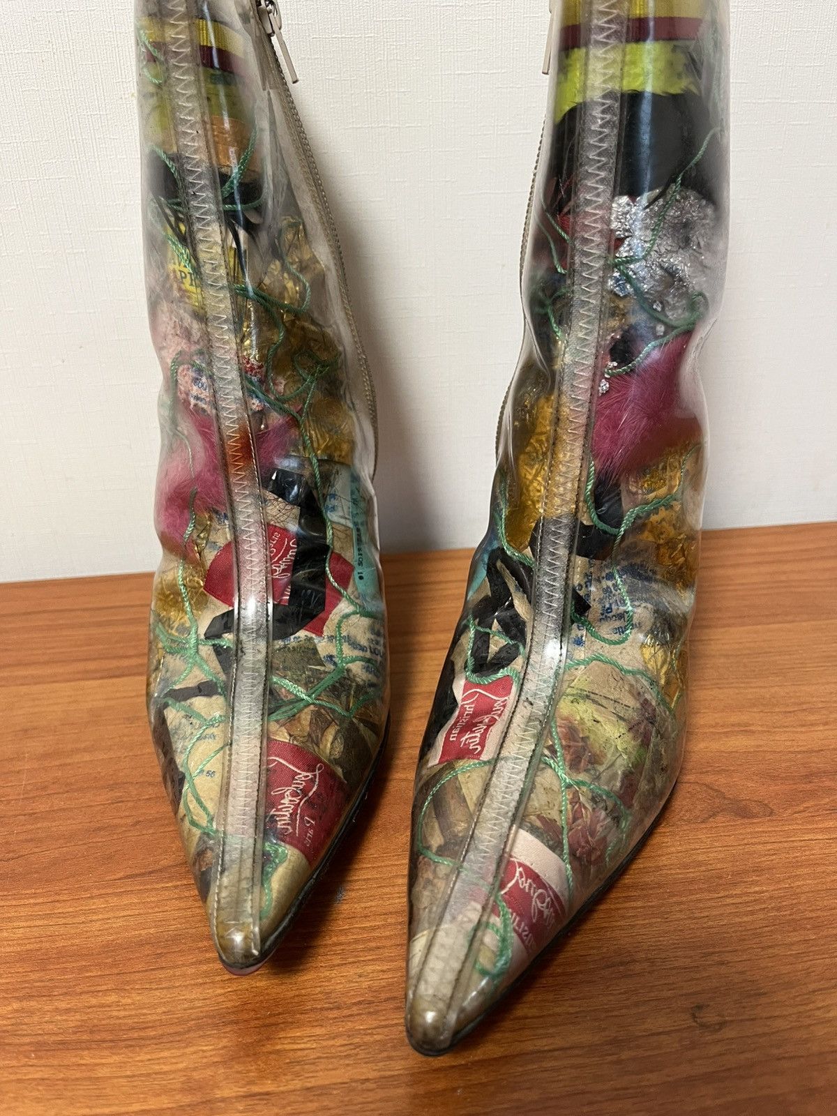 Christian Louboutin × Vintage Christian Louboutin Trash Boots 2012 Icon Size US 7 / IT 37 - 7 Thumbnail