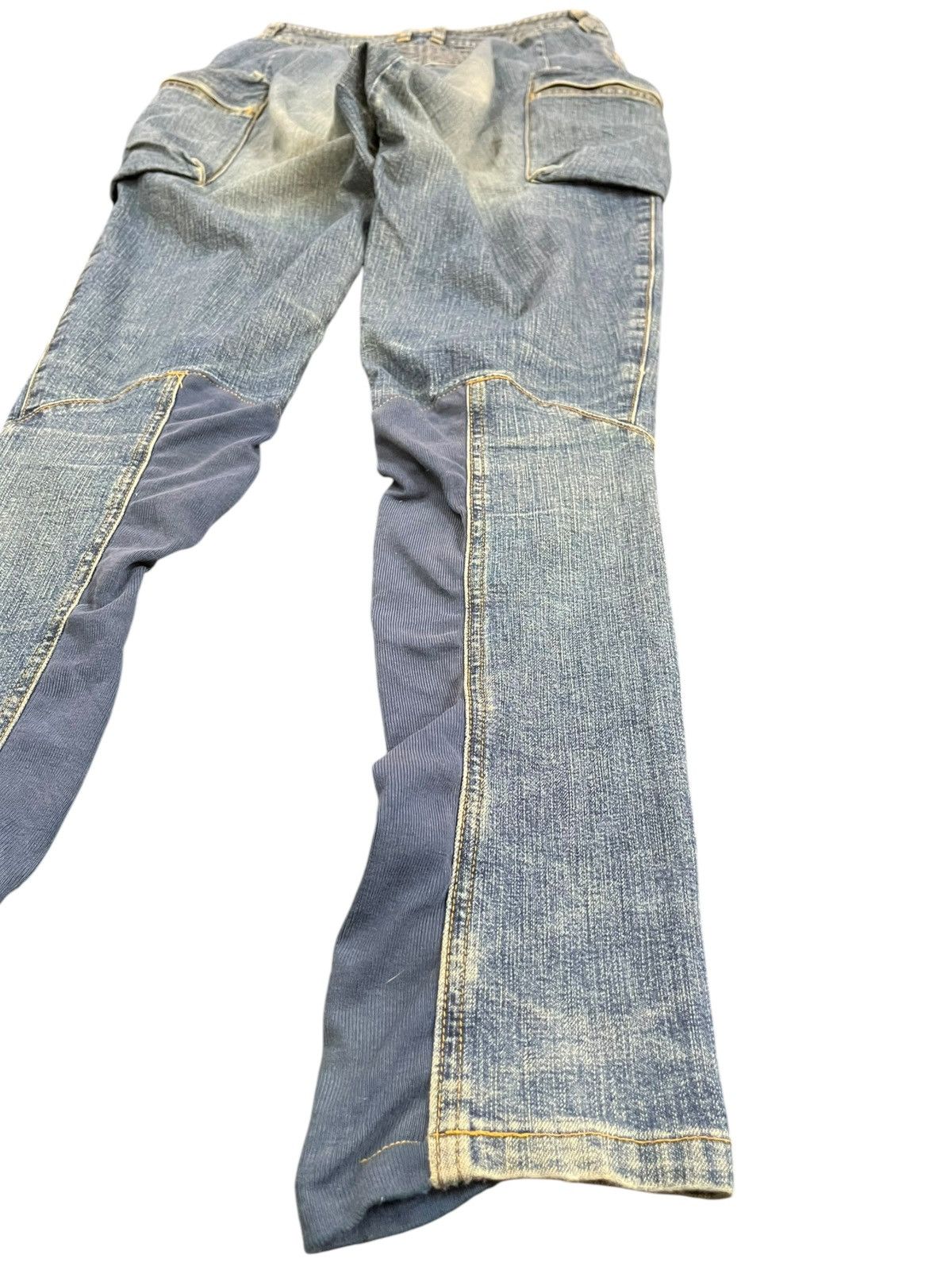 If Six Was Nine × Issey Miyake × Tsumori Chisato Vintage Tsumori Chisato Issey Miyake Cargo Hybrid Denim Size US 28 / EU 44 - 9 Thumbnail