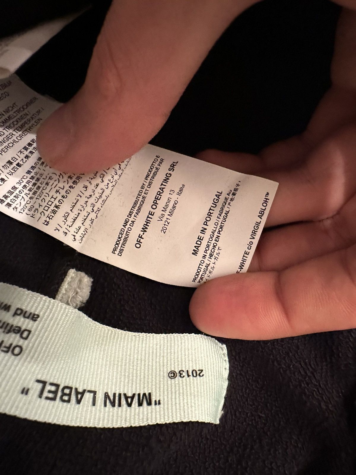 Off-White OFF WHITE STRIPER SWEATS Size US 31 - 10 Thumbnail