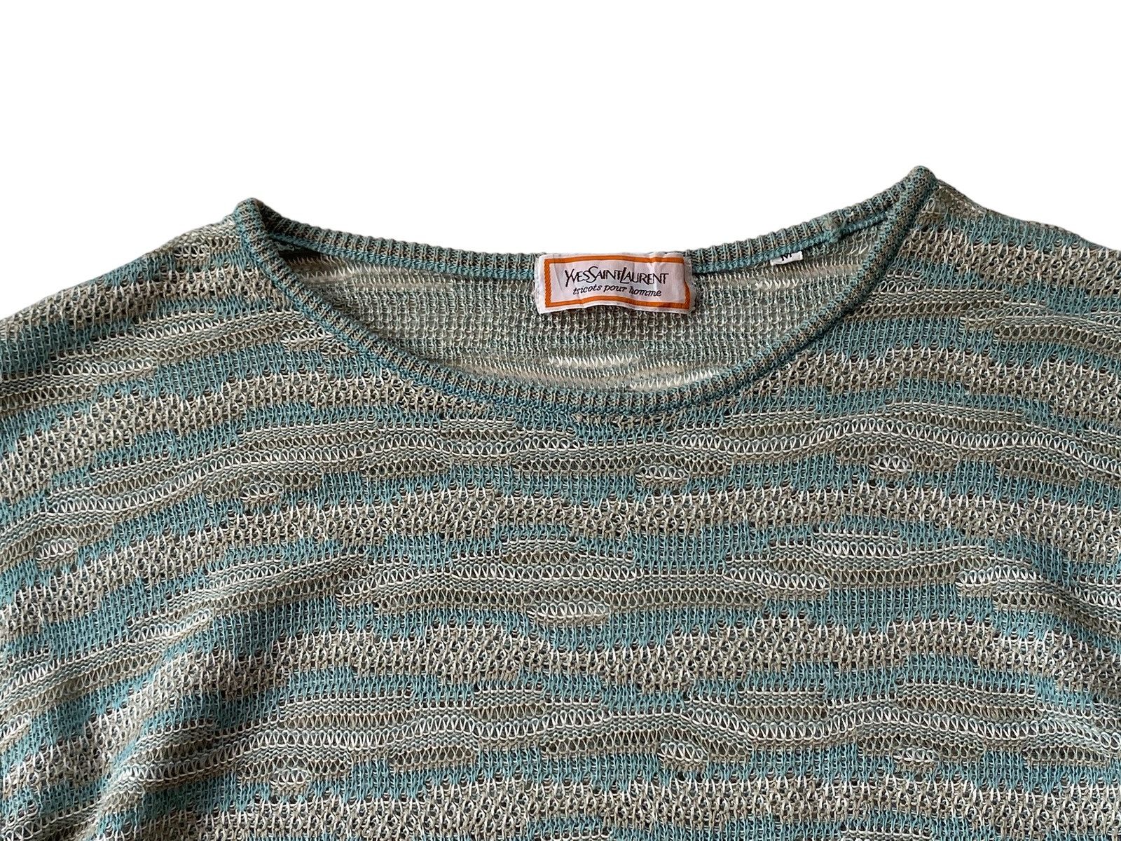 Vintage × Yves Saint Laurent Vtg Yves Saint Laurent Knitwear Size US M / EU 48-50 / 2 - 3 Thumbnail