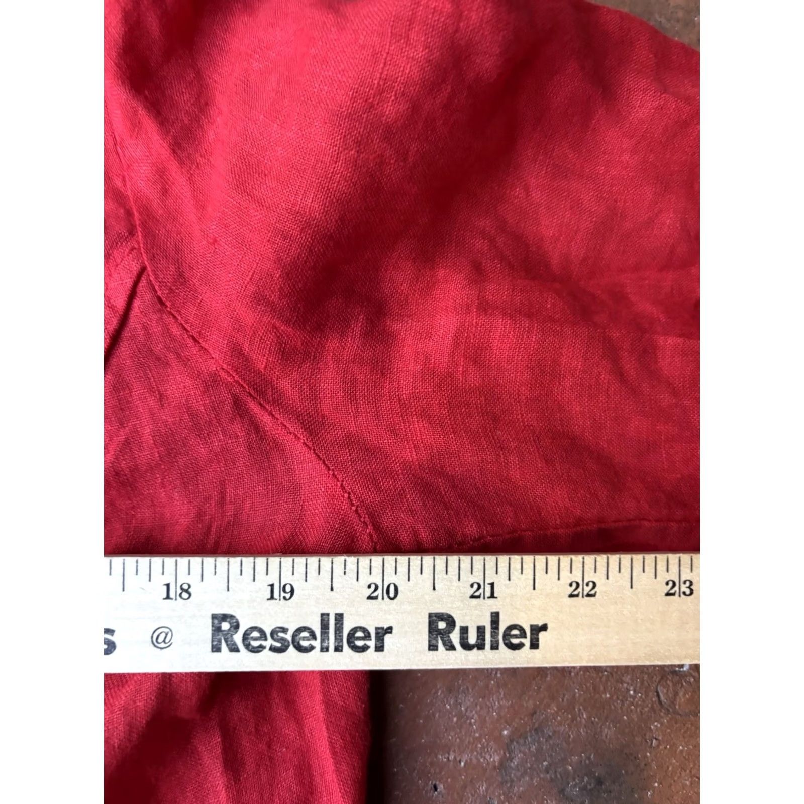 Vintage VINTAGE Y2K Angel Wings Linen Jacket Women’s Medium Italy Rhinestones Grunge Jacket Zip Up Red Size S / US 4 / IT 40 - 4 Thumbnail