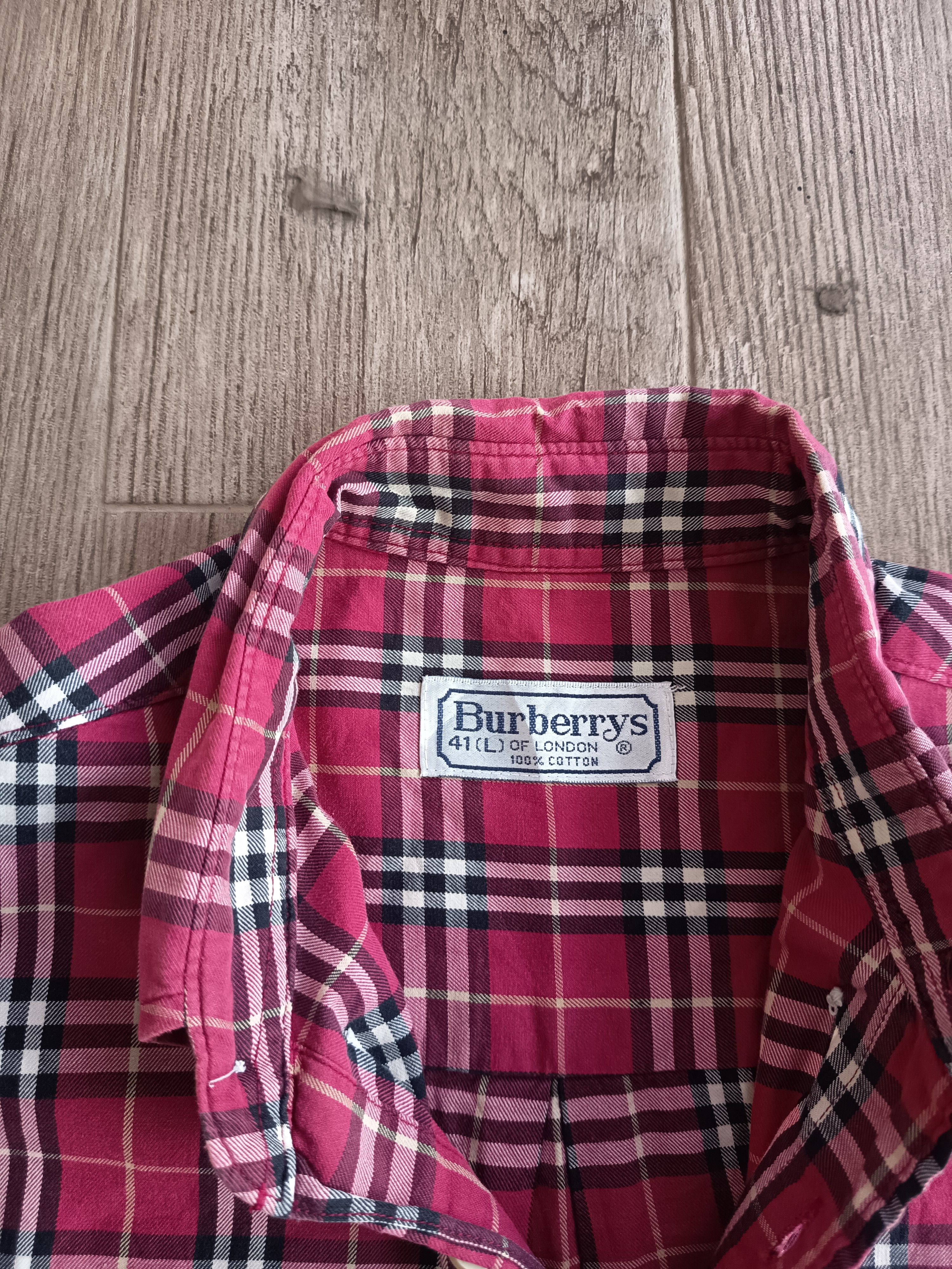 Burberry VINTAGE BURBERRYS RED NOVA CHECK Size US L / EU 52-54 / 3 - 4 Thumbnail
