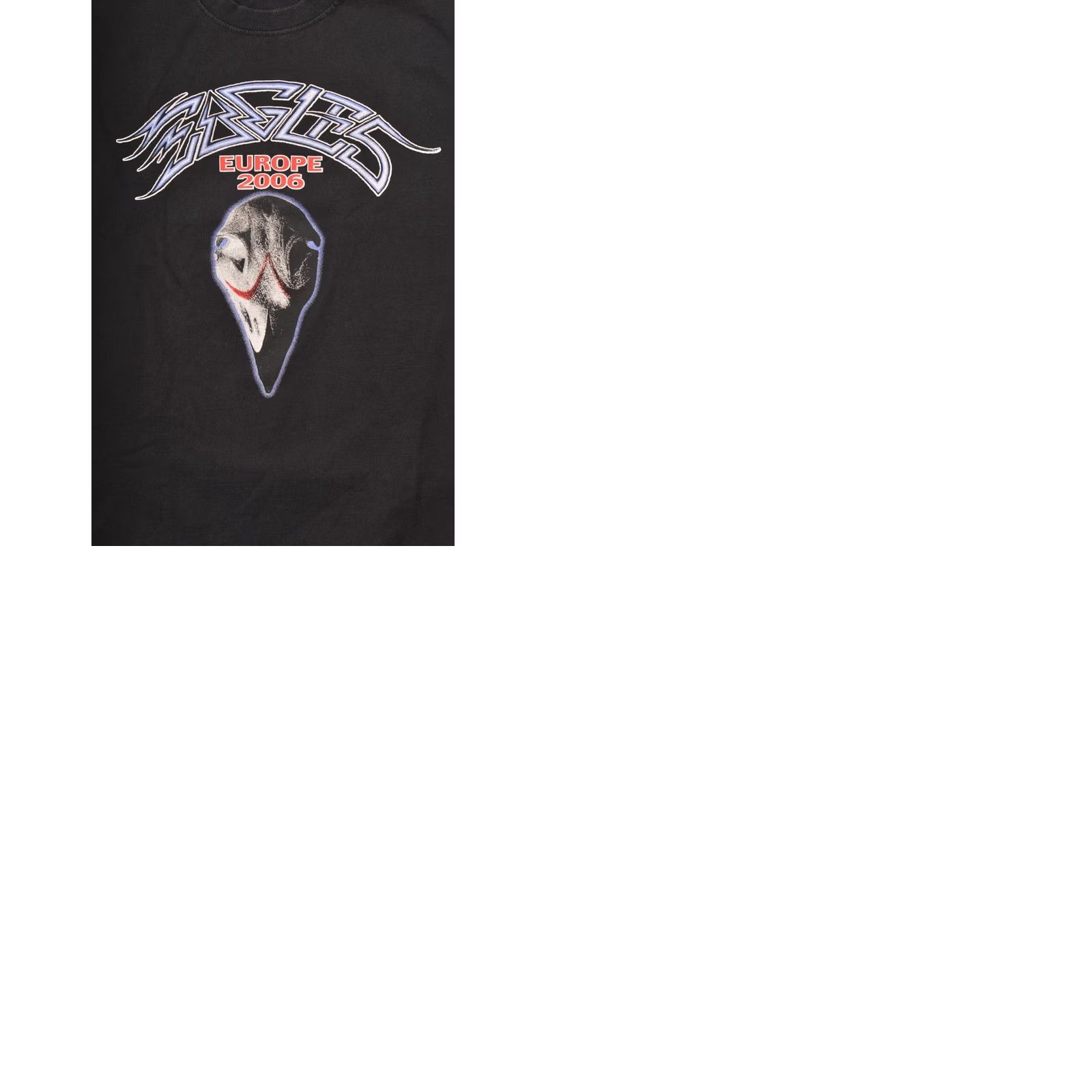 Fruit Of The Loom Fruit of the Loom Eagles 2006 Europe Tour Vintage T-Shirt Tee Size M Men Black Short Sleeve 100% cotton Size US M / EU 48-50 / 2 - 9 Thumbnail