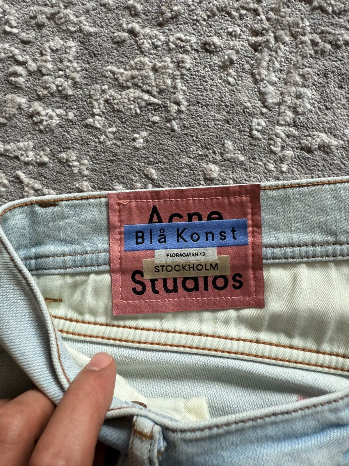Acne Studios Blå Konst North Jeans Size US 31 - 3 Thumbnail