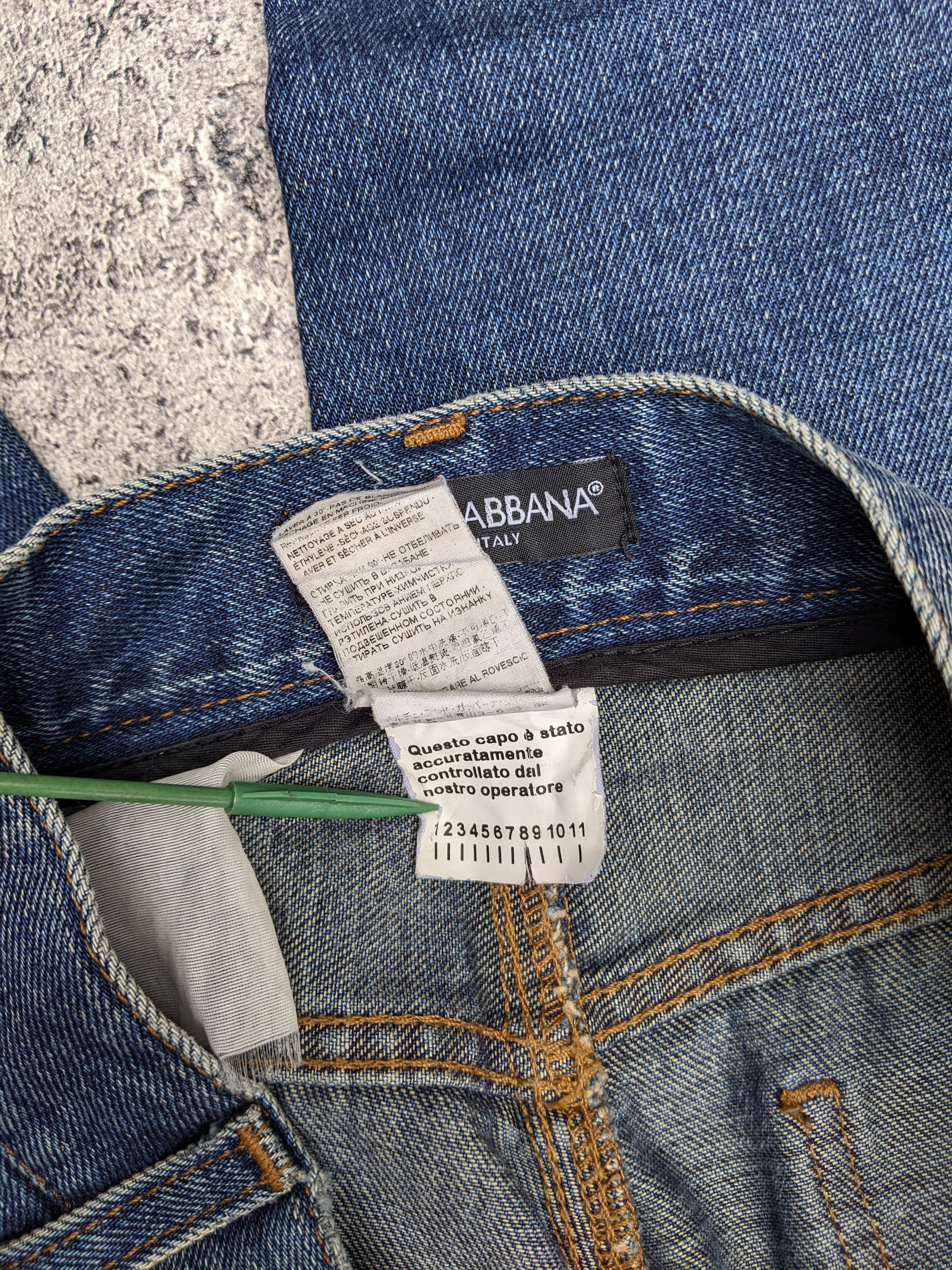 Dolce & Gabbana Dolce Gabbana Washed Denim Jeans Size US 28 / EU 44 - 12 Thumbnail