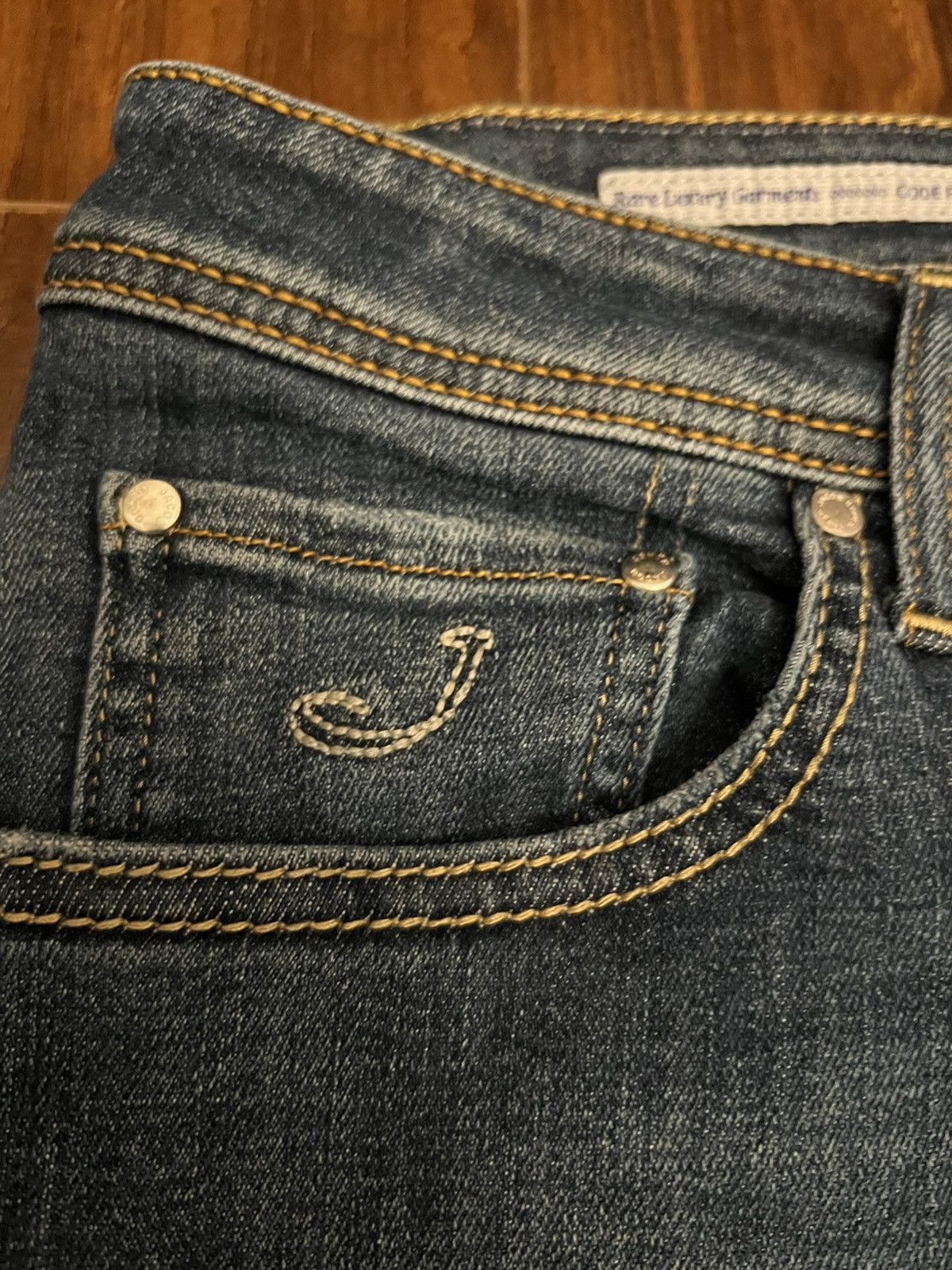 Jacob Cohen Jacob Cohen Luxury J622 Nick Slim Jeans Size US 38 / EU 54 - 7 Thumbnail