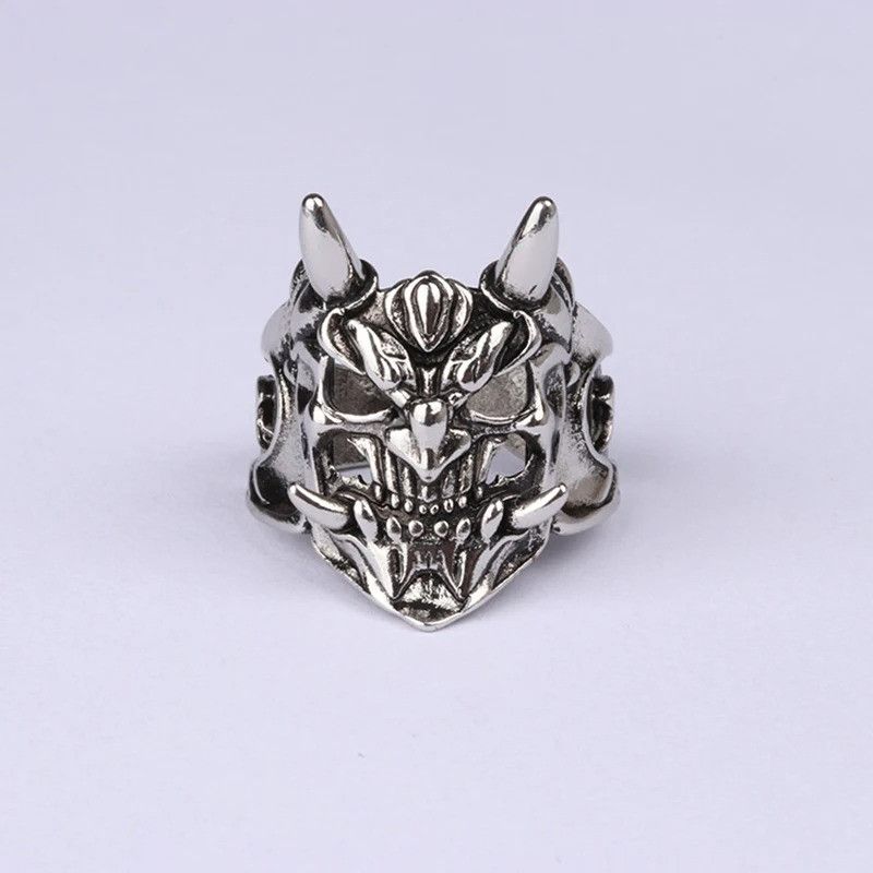 Japanese Brand × Jewelry × Vintage Mask Ring Size ONE SIZE - 2 Thumbnail
