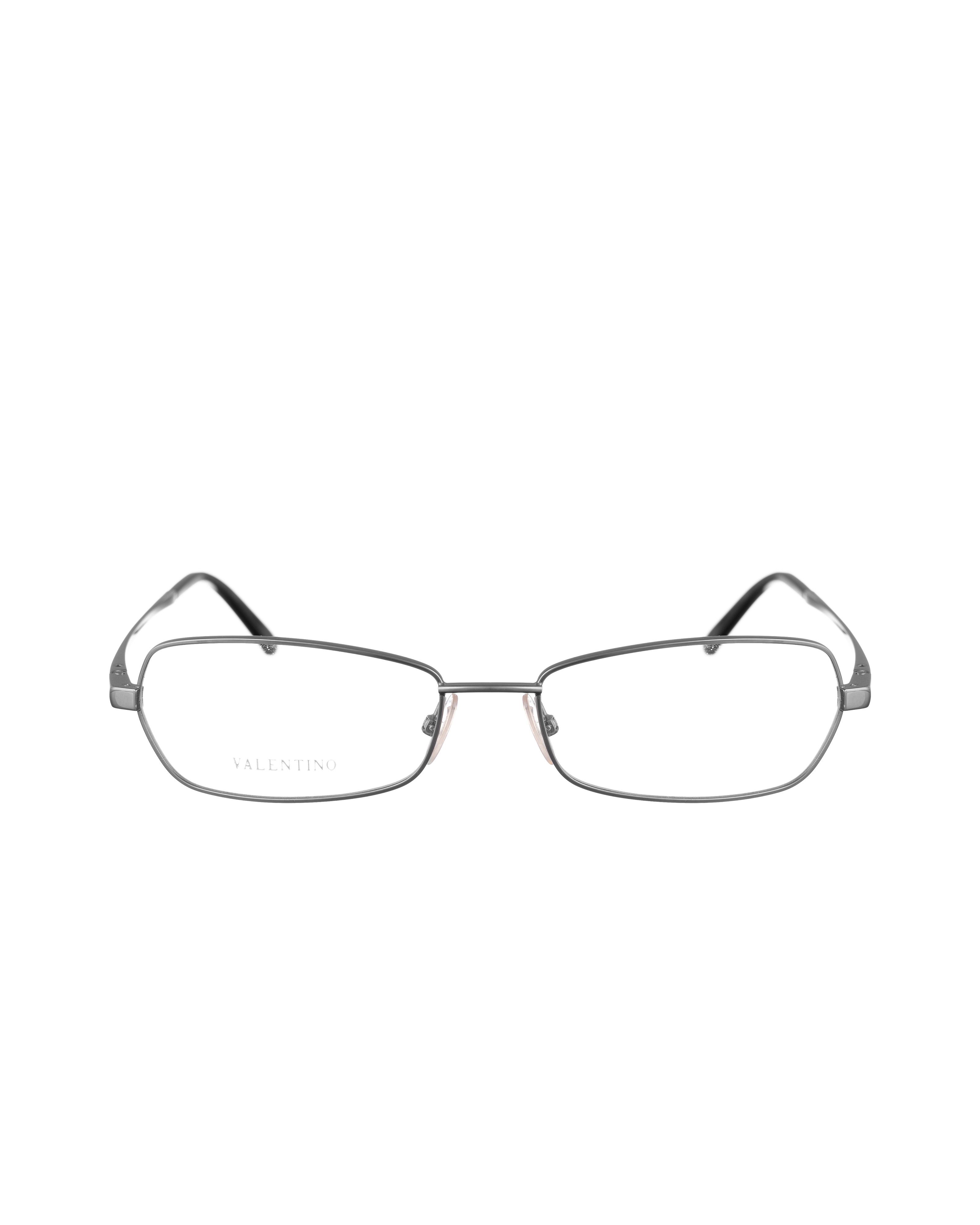Valentino 00s Silver Classic Metal Wire Glasses