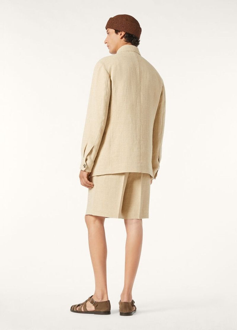 Loro Piana o1w1db10226 FAP2026 Clem Jacket in Beige Size US XL / EU 56 / 4 - 5 Thumbnail