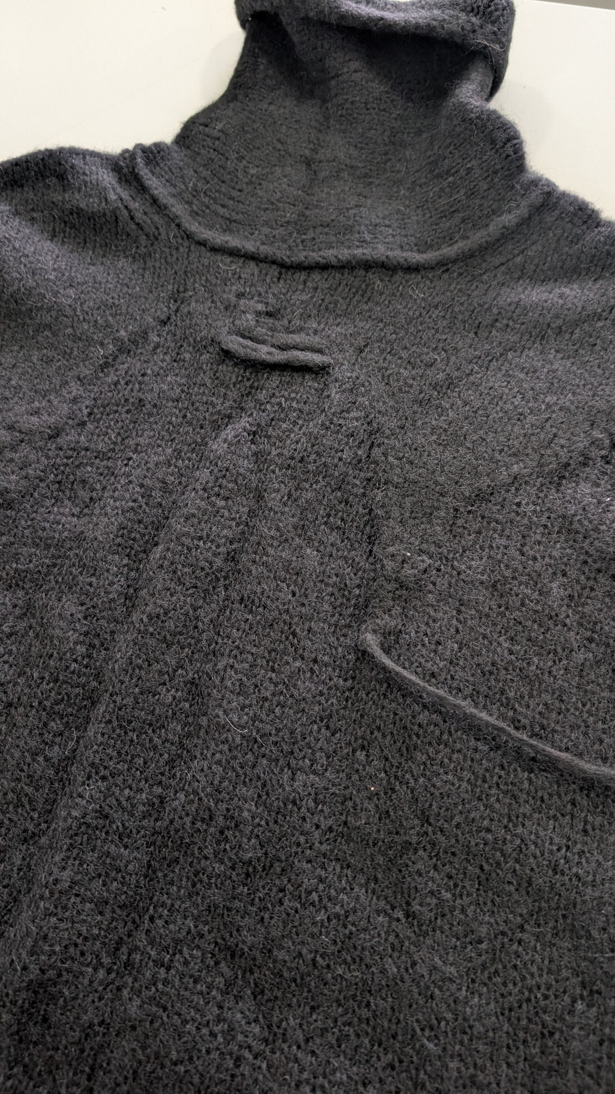 Isabel Benenato Isabel Benenato Black Alpaca Mohair Turtleneck Size M Size M / US 6-8 / IT 42-44 - 13 Thumbnail