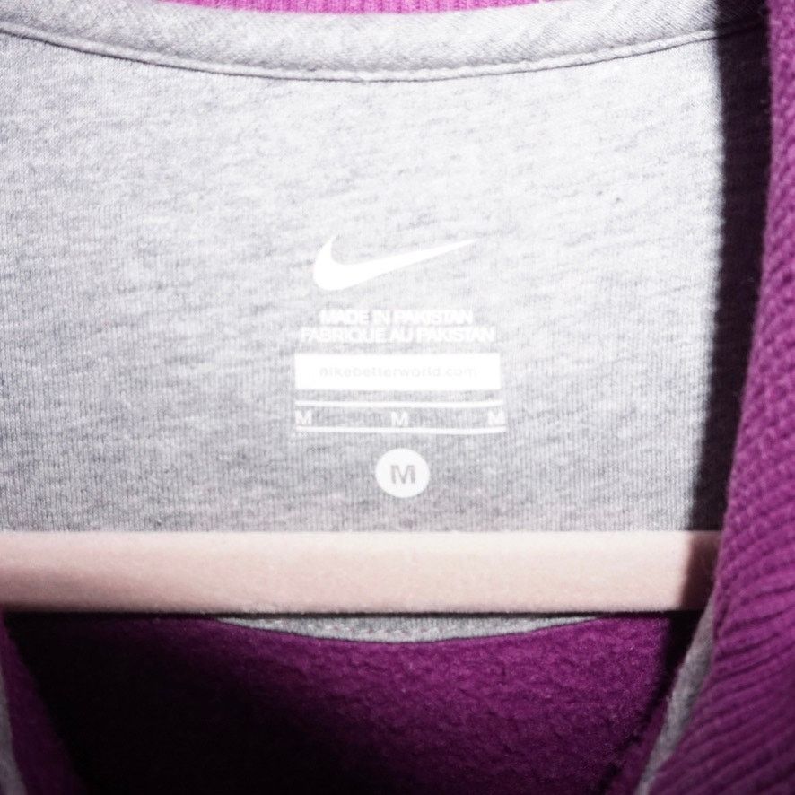Nike Medium - Vintage Y2K Nike zip up 00s embroider spellout zip Size US M / EU 48-50 / 2 - 3 Thumbnail
