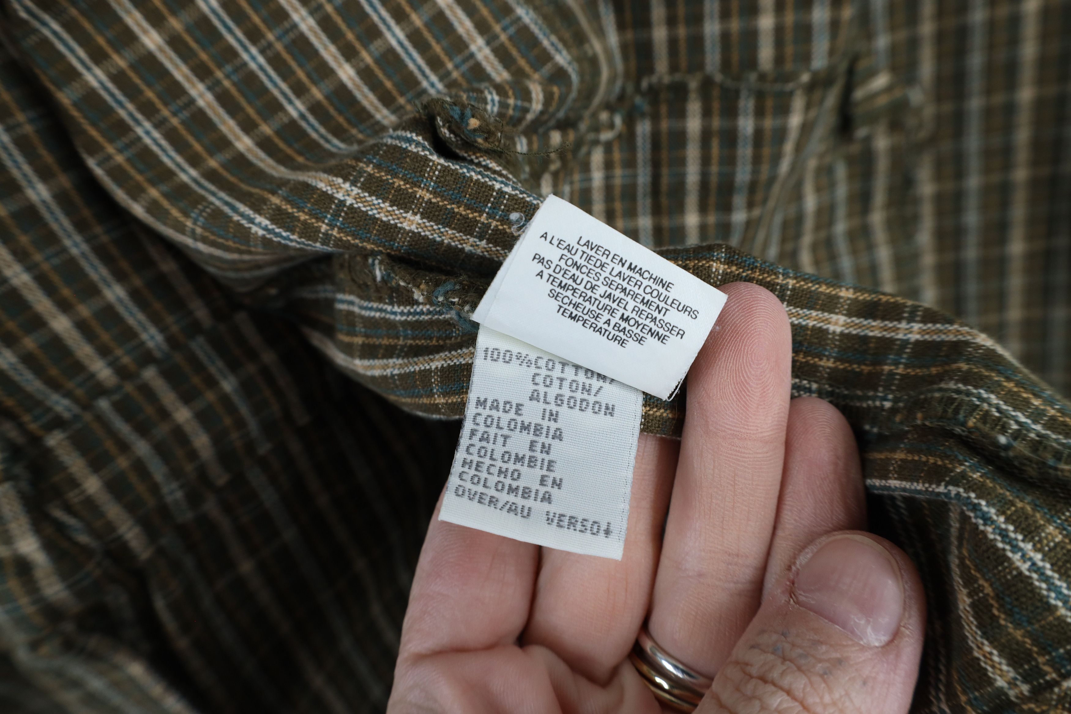 Vintage Vintage 90s Streetwear Checkered Plaid Tie Back Vest Jacket Size XL / US 12-14 / IT 48-50 - 9 Thumbnail