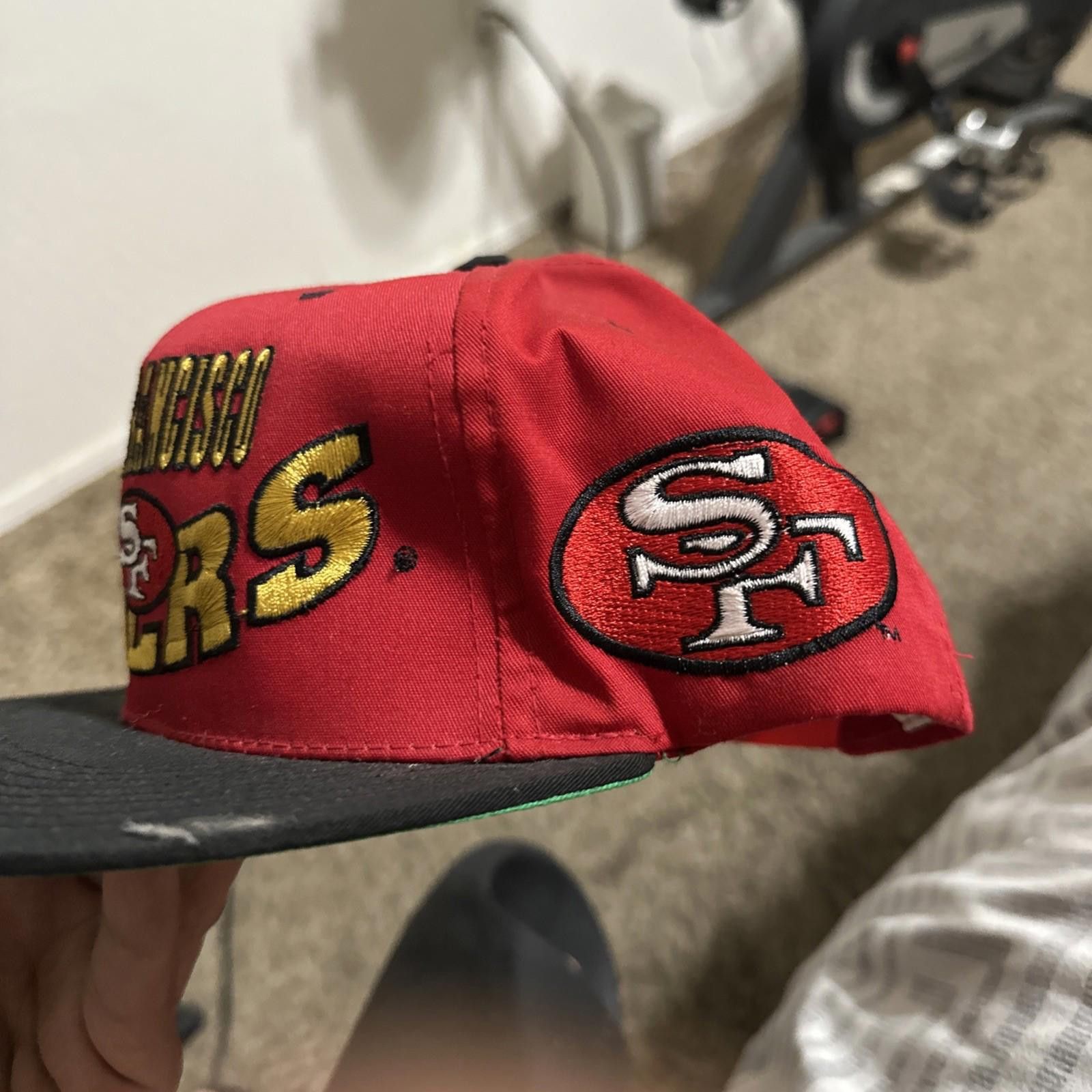 Anime Vintage Snapback San Francisco Forty Niners NFL 90's Cap Size ONE SIZE - 2 Thumbnail