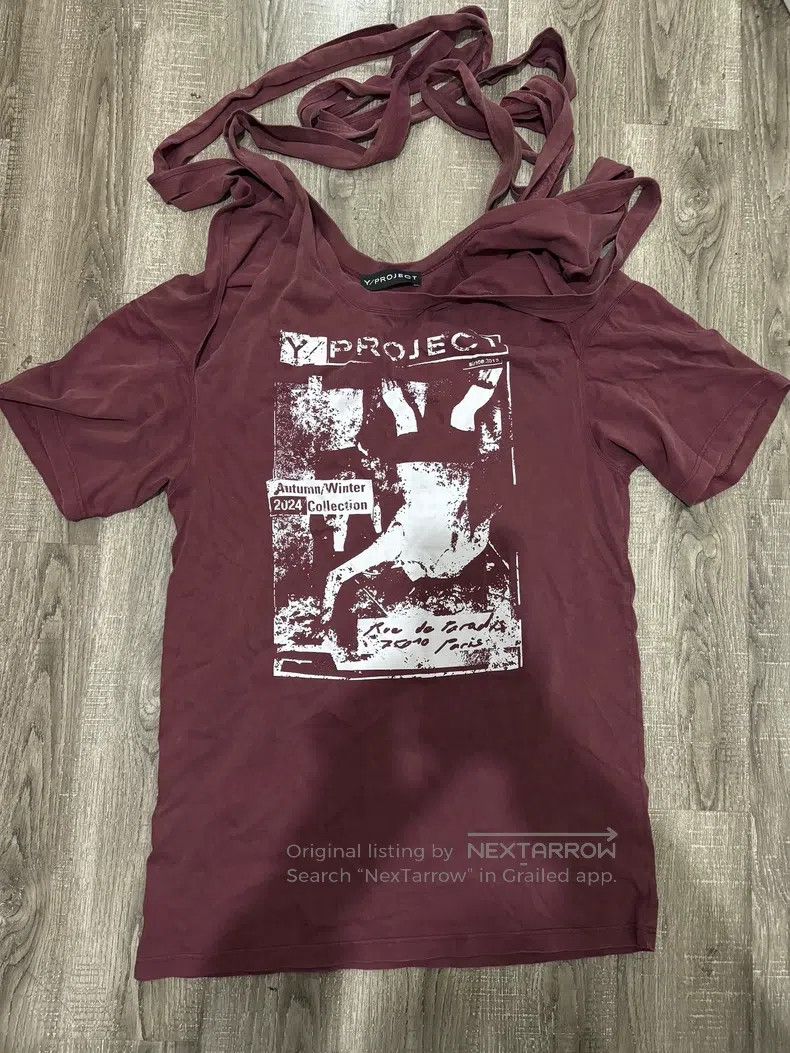 Y/Project Y/Project Cut-out design tie T-shirt dress Size S / US 4 / IT 40 - 2 Thumbnail
