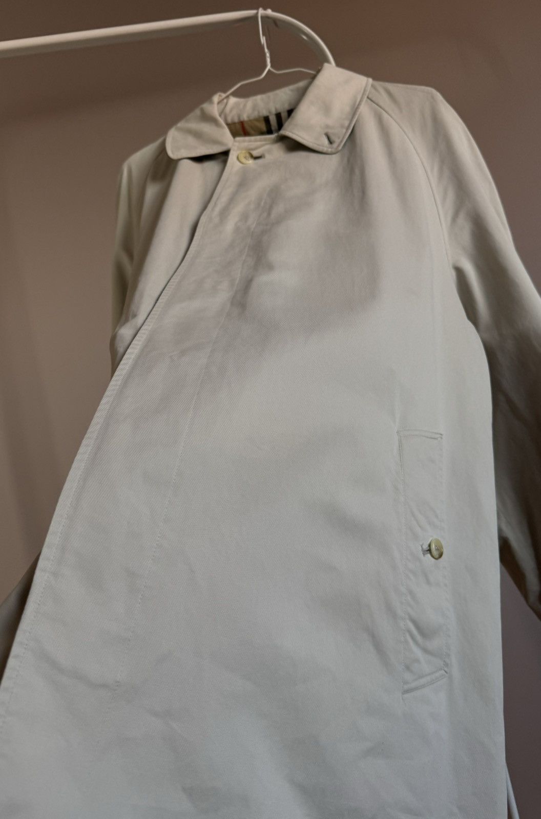 Burberry Burberry Membrane Trench Coat Nova Check Beige Size US XL / EU 56 / 4 - 18 Thumbnail
