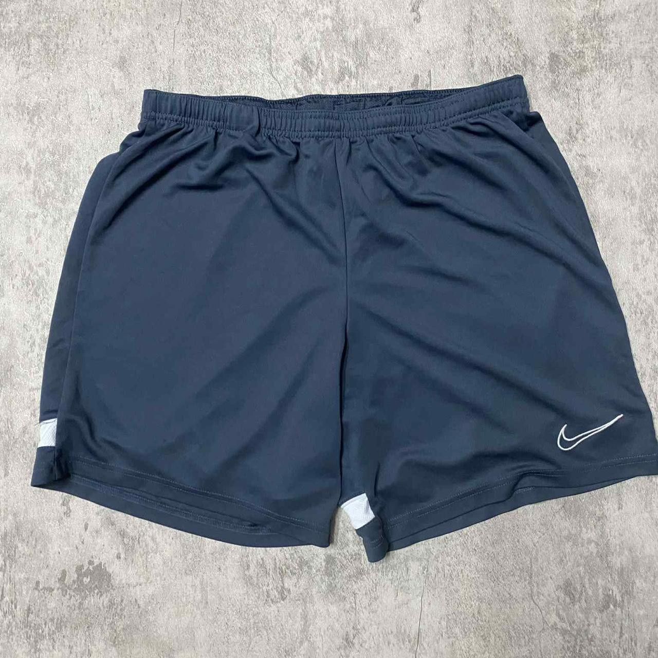 Nike Navy Nike Dri-Fit football shorts #retro Size US 36 / EU 52 - 1 Thumbnail