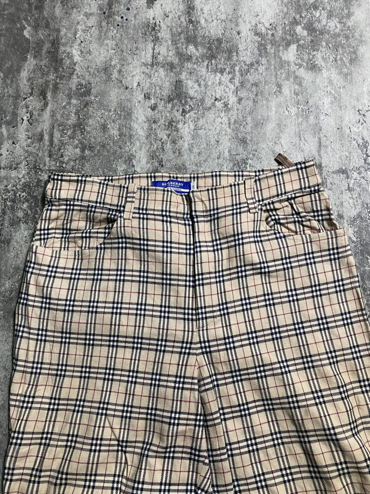 Burberry Vintage Burberry Women Nova Check Pants Size 27" / US 4 / IT 40 - 2 Thumbnail