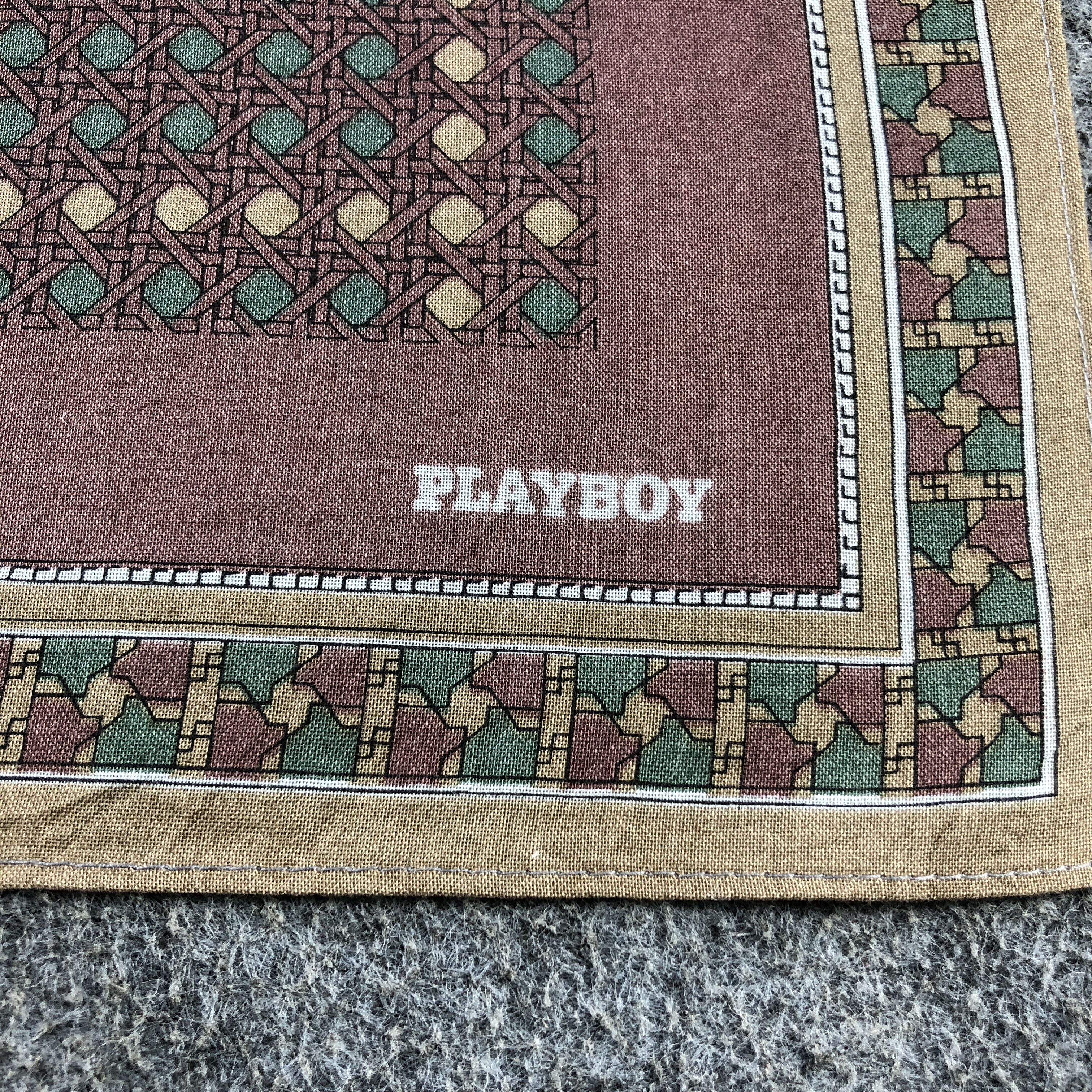 Playboy Playboy Handkerchief Neckerchief Bandana H2340 Size ONE SIZE - 4 Thumbnail