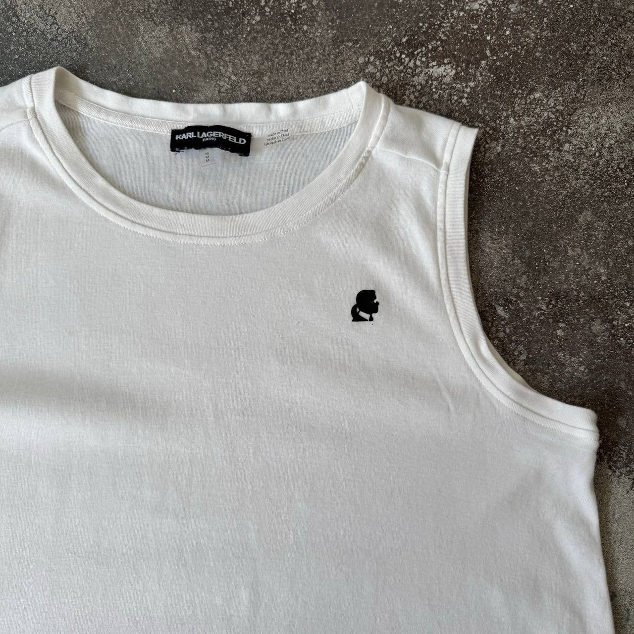 Designer × Karl Lagerfeld Karl Lagerfeld Paris Amazing Tank Top Size M / US 6-8 / IT 42-44 - 4 Thumbnail