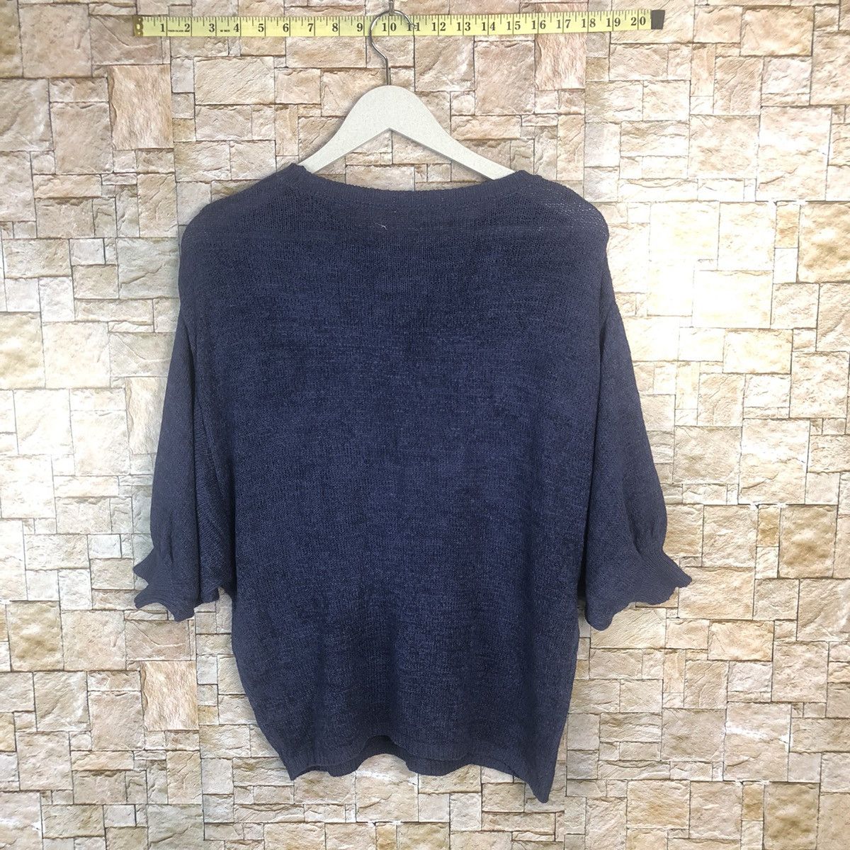 Homespun Knitwear × Japanese Brand MUSE The Shop TK Blue Knitwear #A21 Size M / US 6-8 / IT 42-44 - 12 Thumbnail