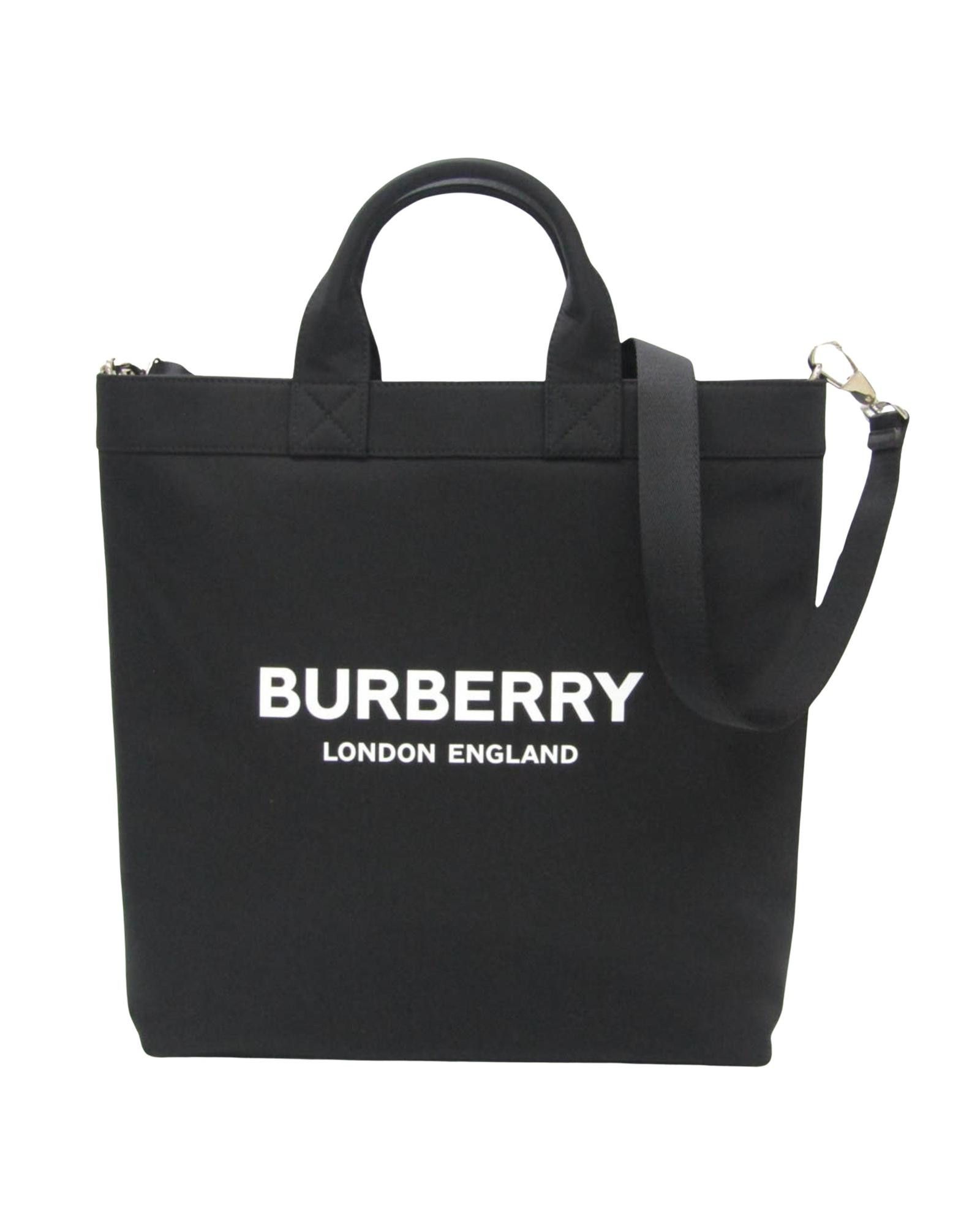 image of Burberry Black Synthetic Artie Bag, Women's