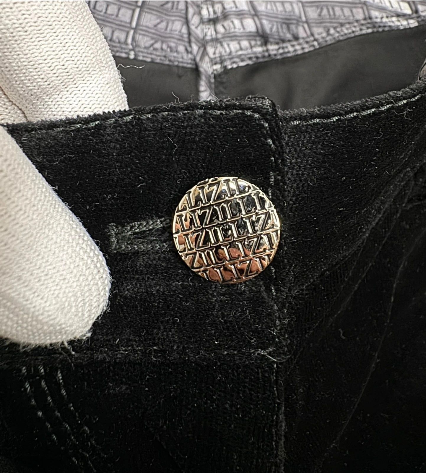 Zilli Zilli Womens Pants Velour size 40 Size 27" / US 4 / IT 40 - 11 Thumbnail