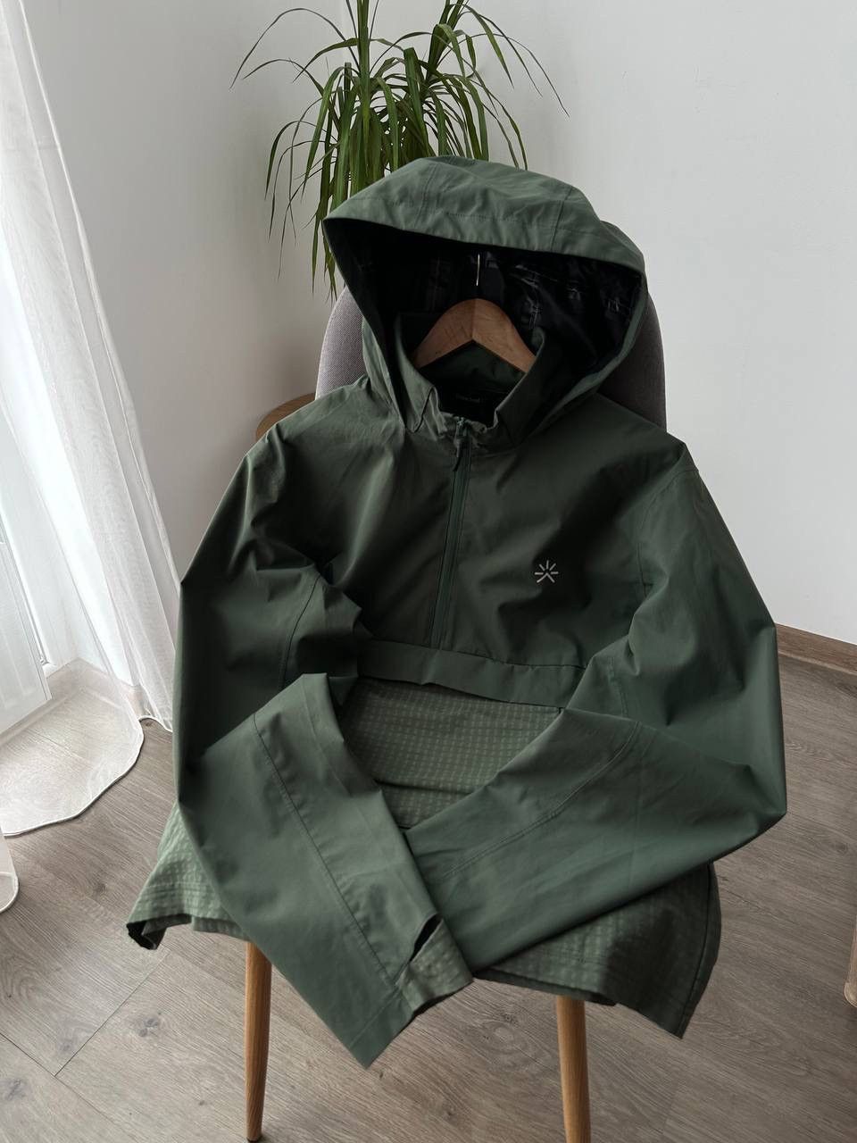 Japanese Brand × Vintage Vintage Tropicfeel Green Womens Anorak Waterproof Jacket Size L / US 10 / IT 46 - 12 Thumbnail