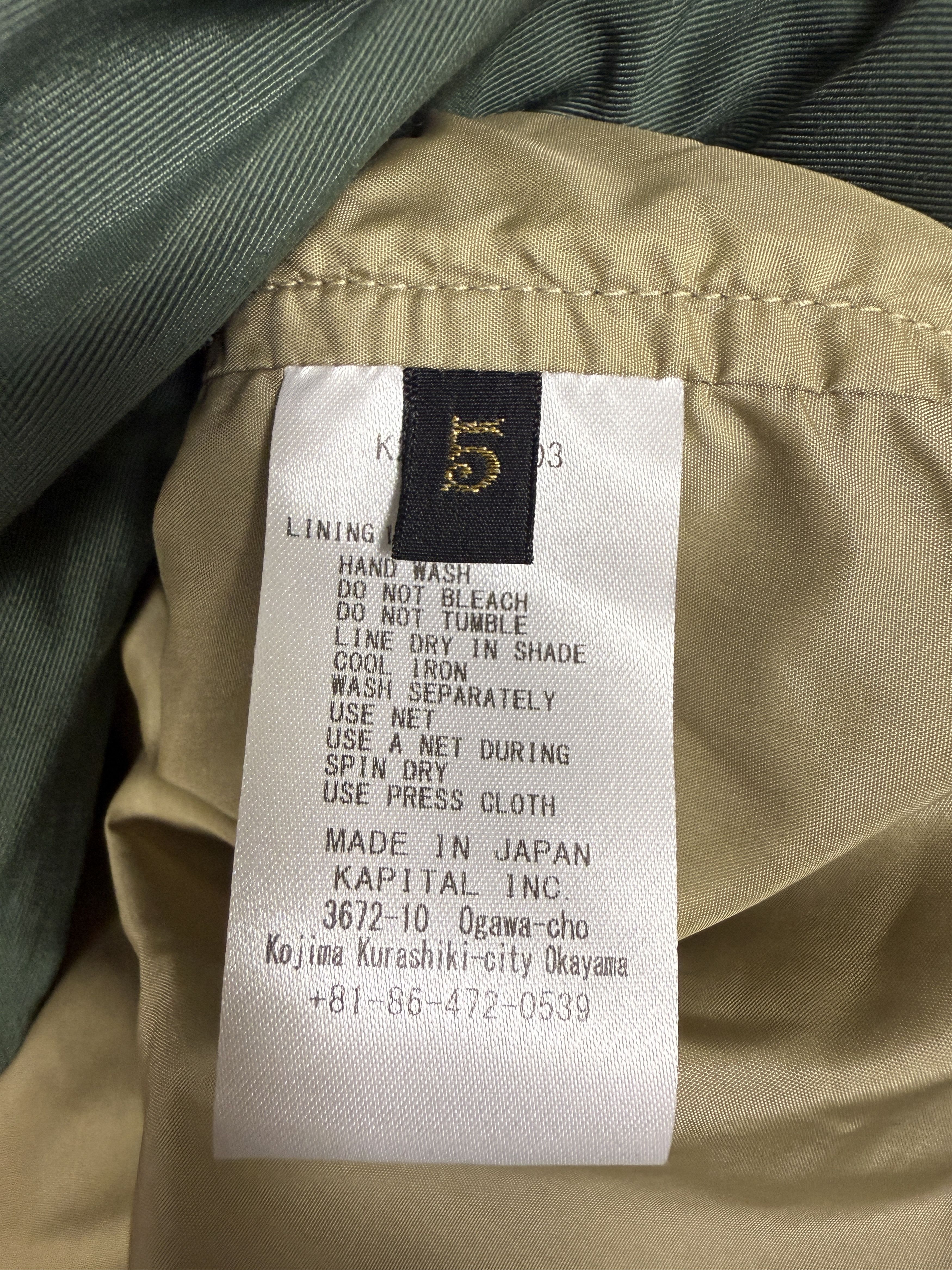 Kapital $781 Kapital 60/40 Cloth Hooded GALE Vest Size US XXL / EU 58 / 5 - 15 Thumbnail